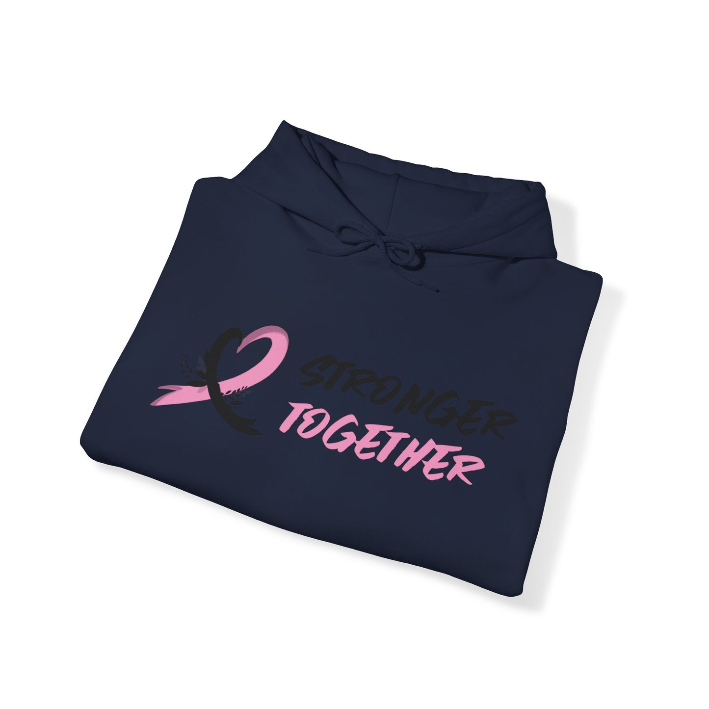 Stronger Together Cancer Awareness Unisex Heavy Blend™ Hooded Sweatshirt - KW Shirts for a Cause