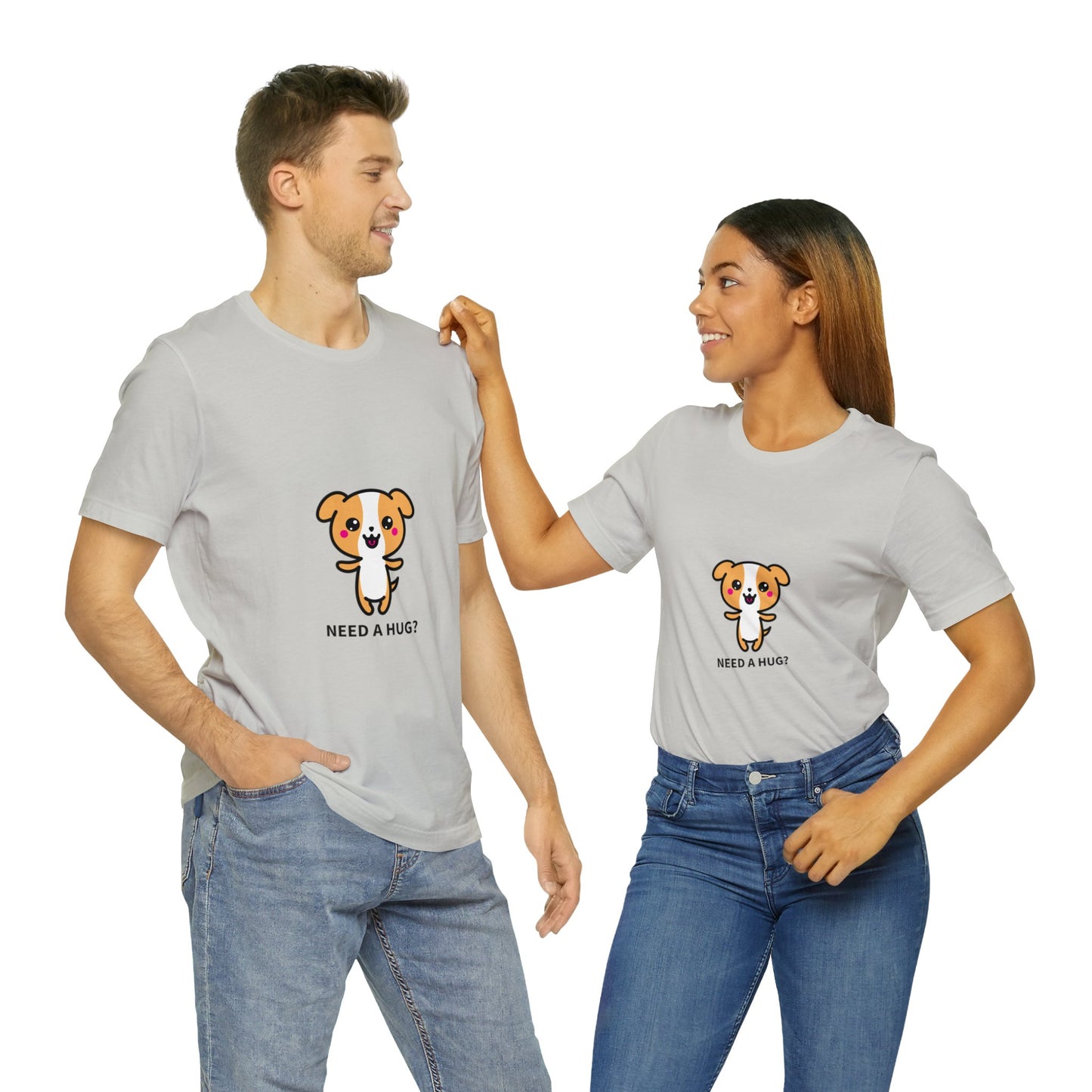 Need a Hug? Unisex Jersey Short Sleeve Tee - Pet Lovers