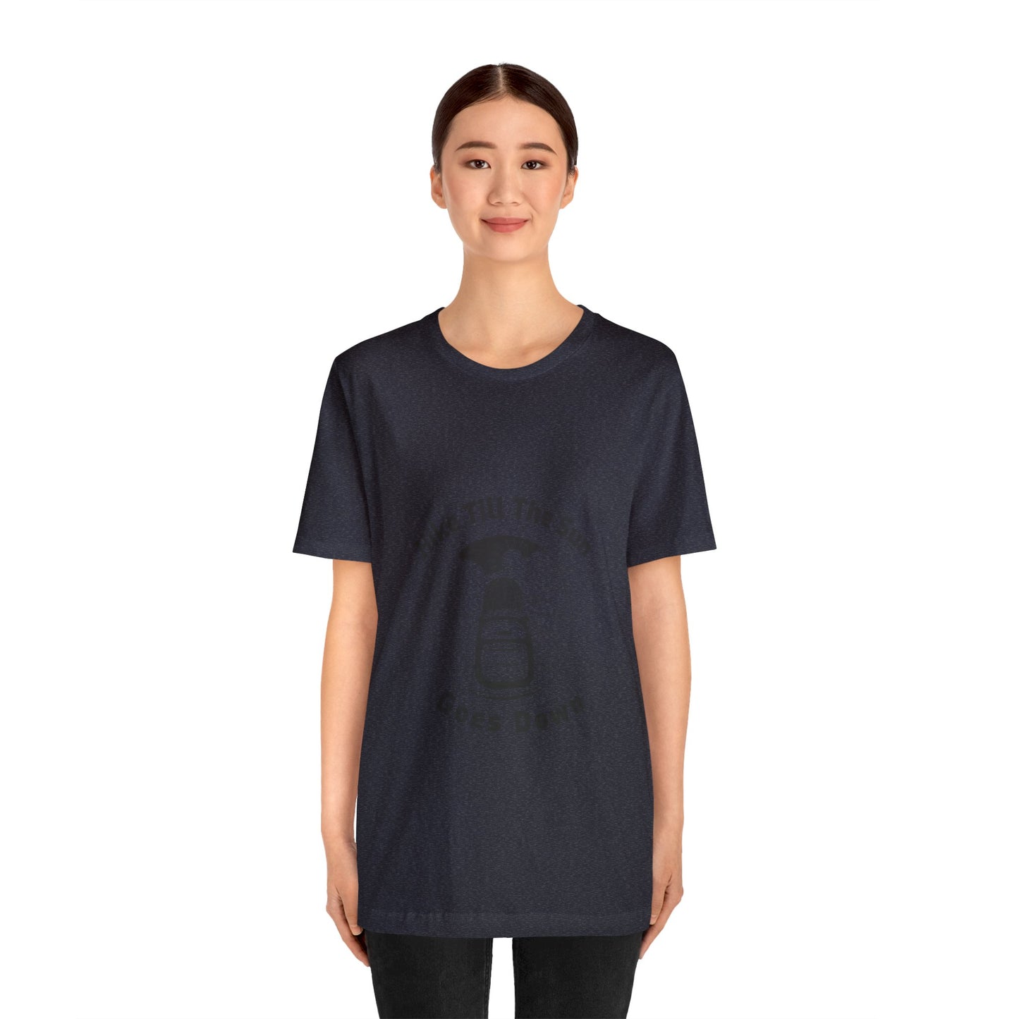 Hike Till The Sun Goes Down Unisex Jersey Short Sleeve Tee - Gamers Den