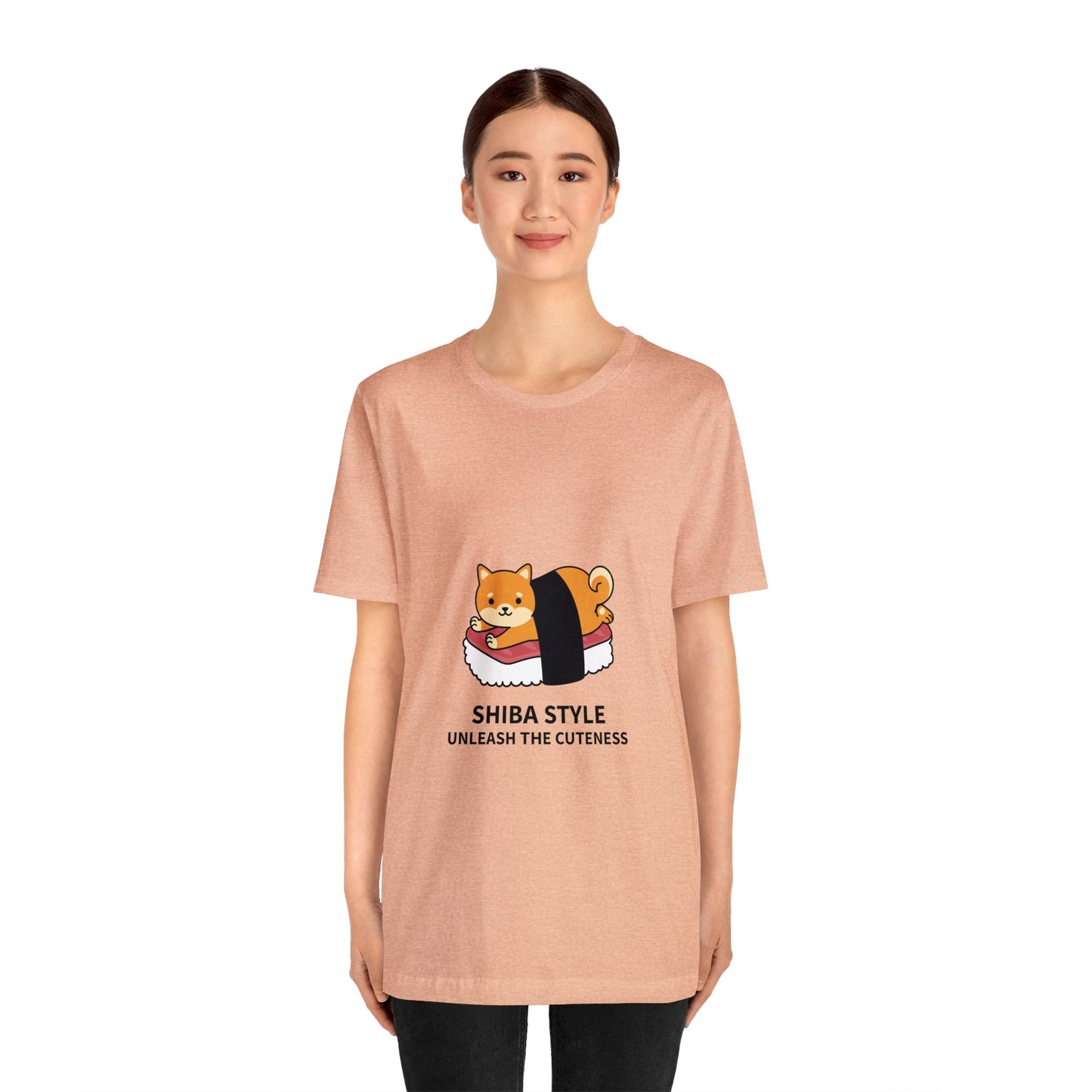Shiba Style, Unleash the Cuteness Unisex Jersey Short Sleeve Tee - Pet Lovers