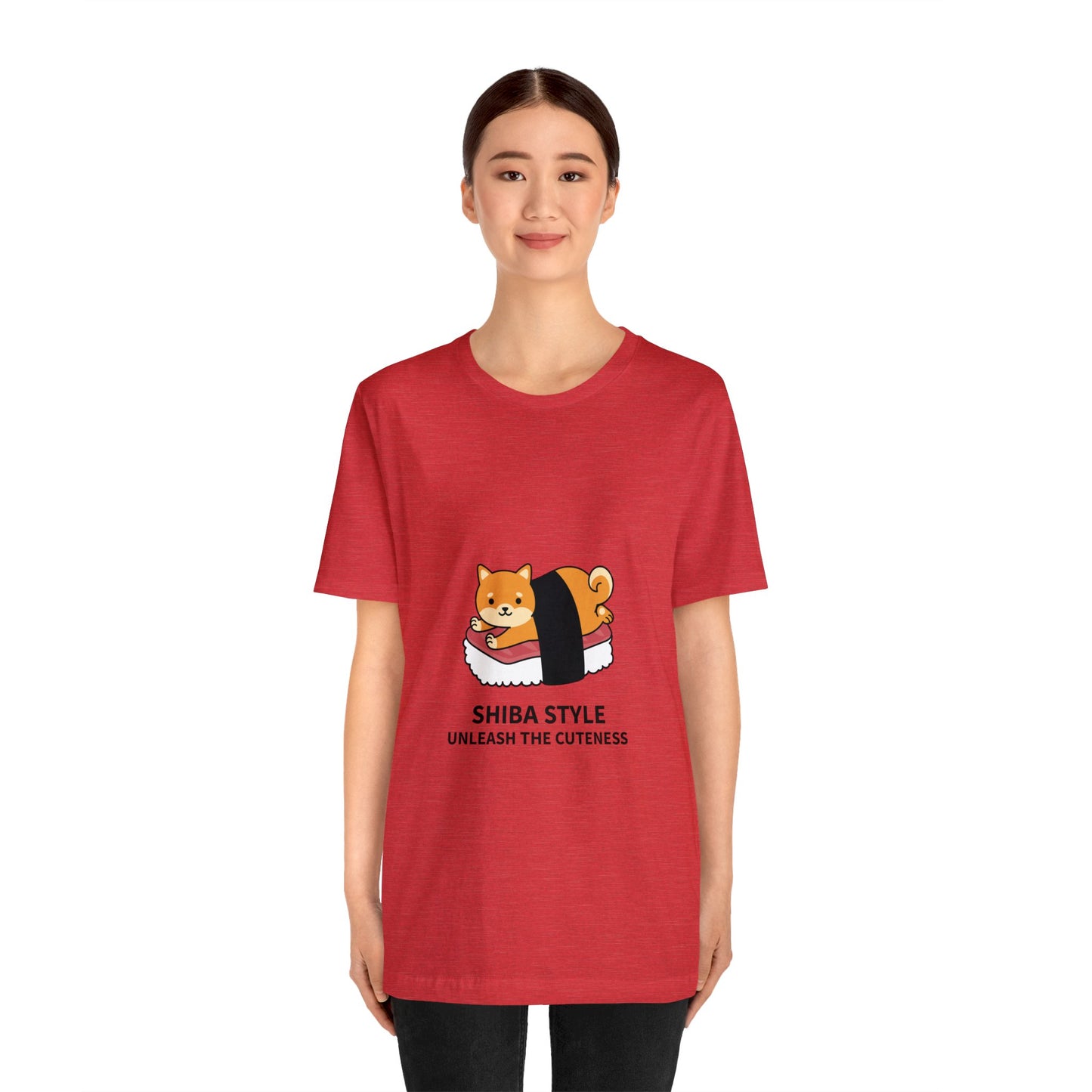 Shiba Style, Unleash the Cuteness Unisex Jersey Short Sleeve Tee - Pet Lovers