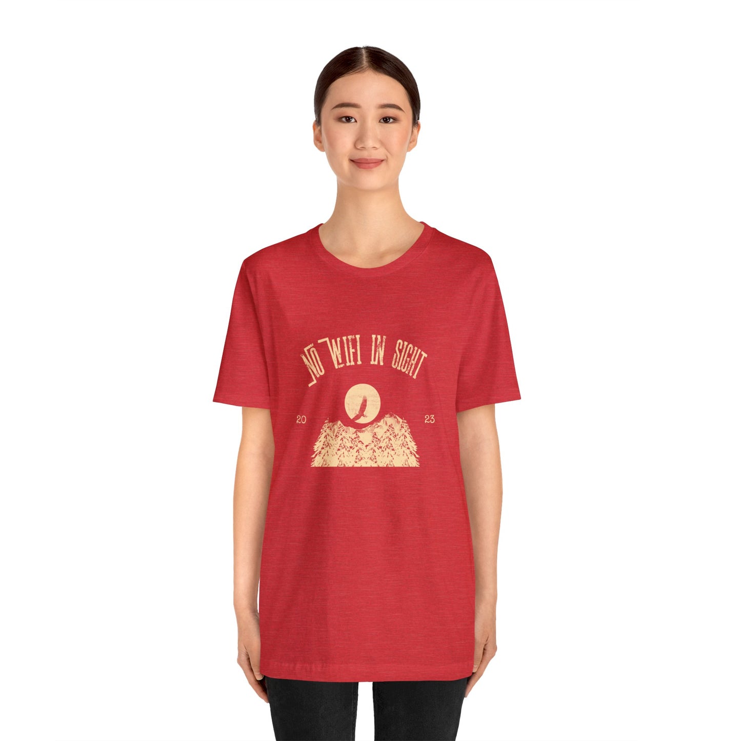 No Wifi In Sight Unisex Jersey Short Sleeve Tee - Gamers Den