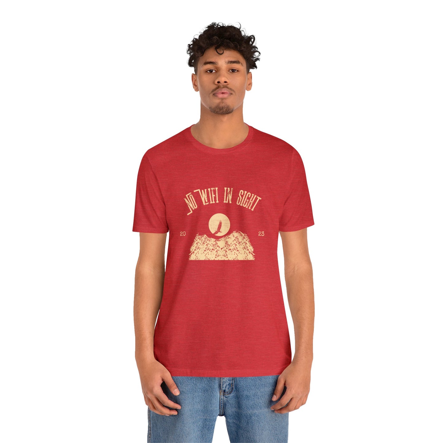 No Wifi In Sight Unisex Jersey Short Sleeve Tee - Gamers Den