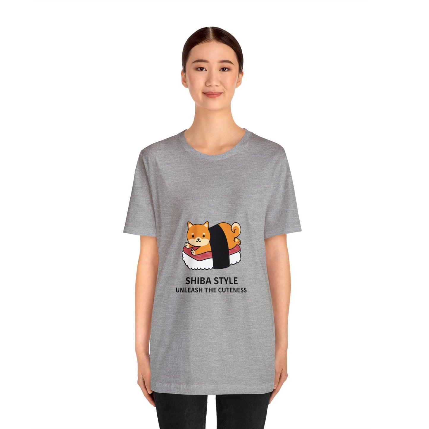 Shiba Style, Unleash the Cuteness Unisex Jersey Short Sleeve Tee - Pet Lovers