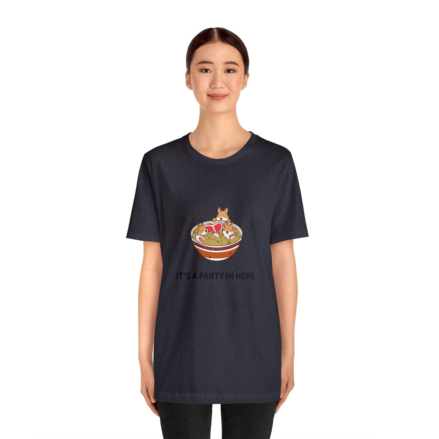 It's a Party in Here Unisex Jersey Short Sleeve Tee - Pet Lovers