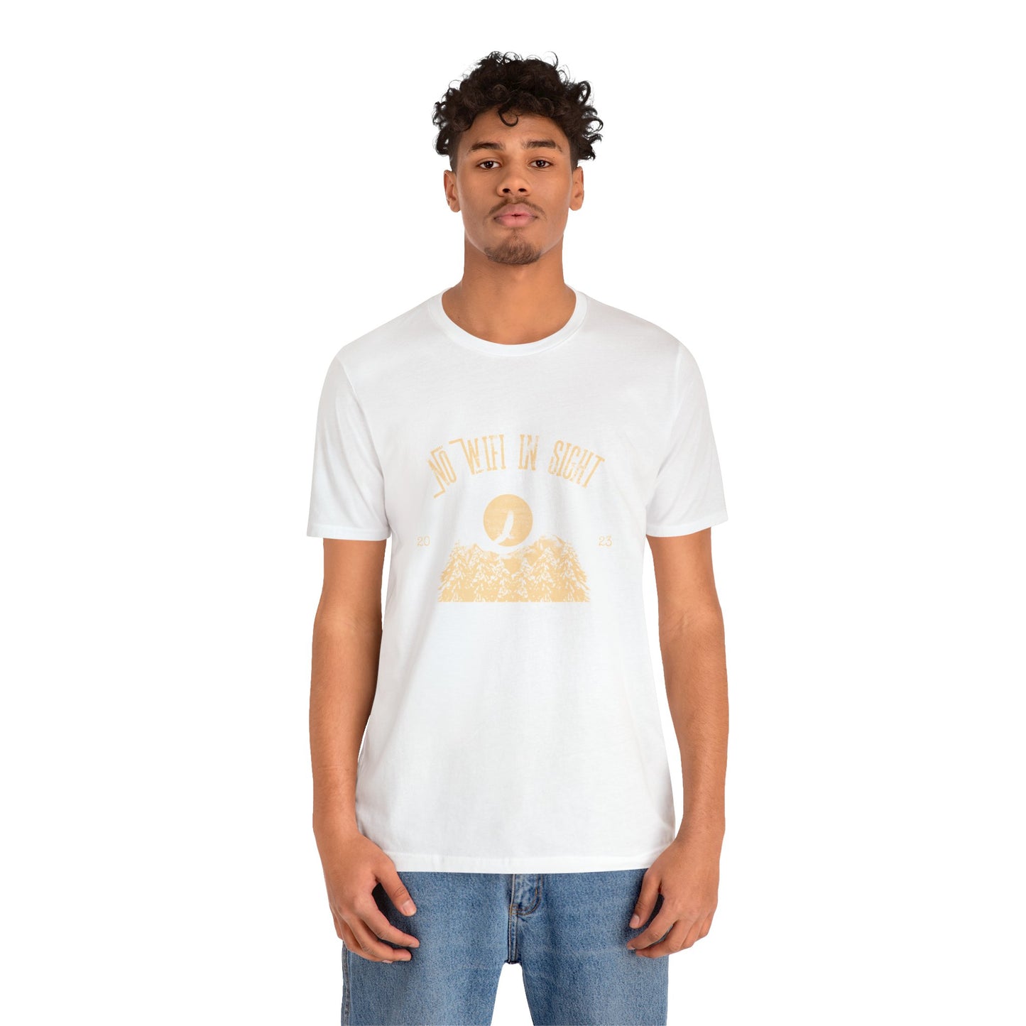 No Wifi In Sight Unisex Jersey Short Sleeve Tee - Gamers Den