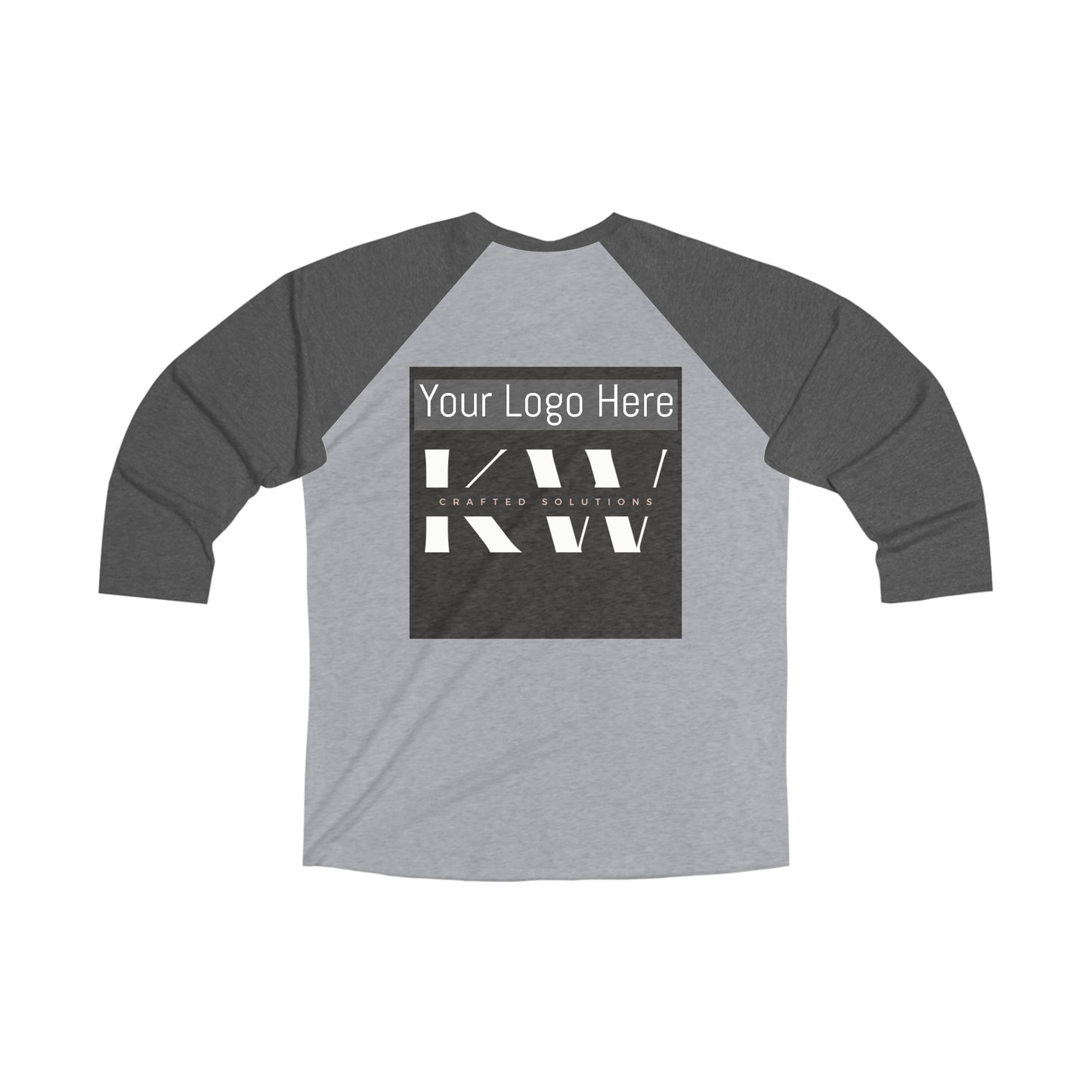 Unisex Tri-Blend 3\4 Raglan Tee