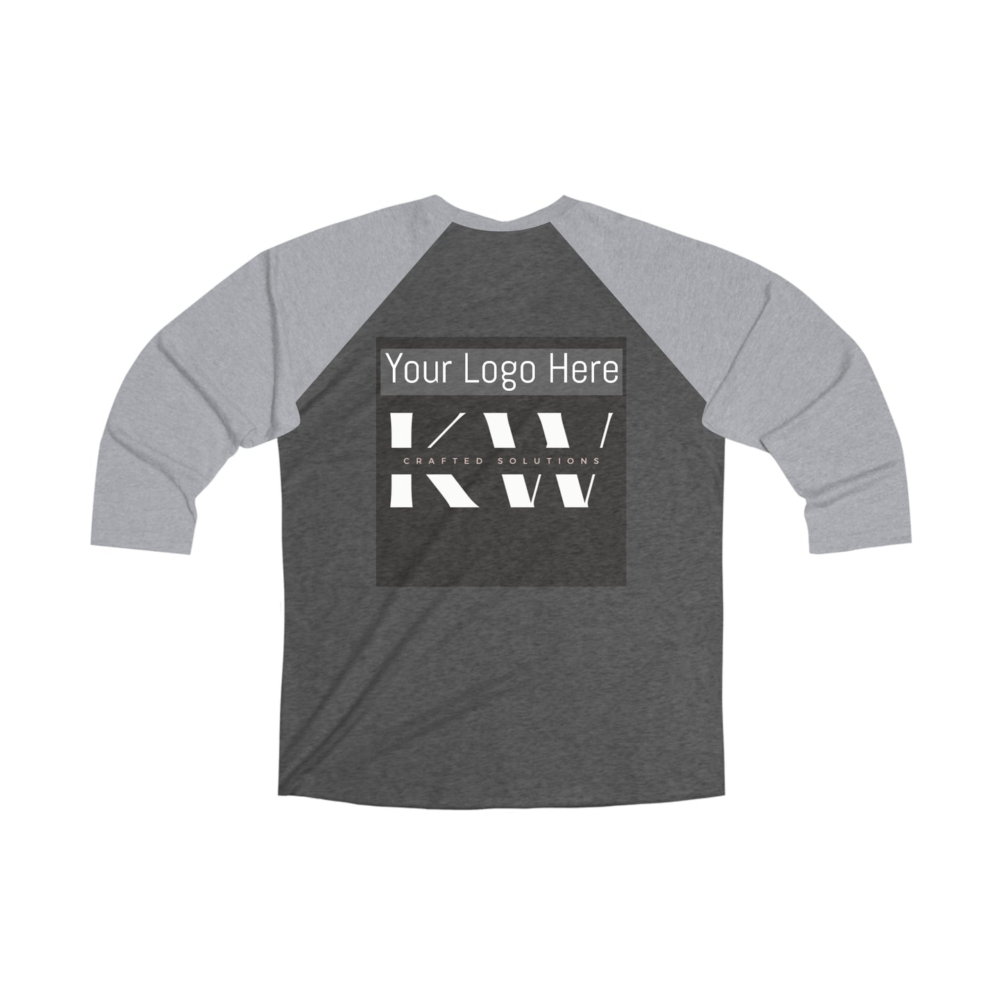 Unisex Tri-Blend 3\4 Raglan Tee