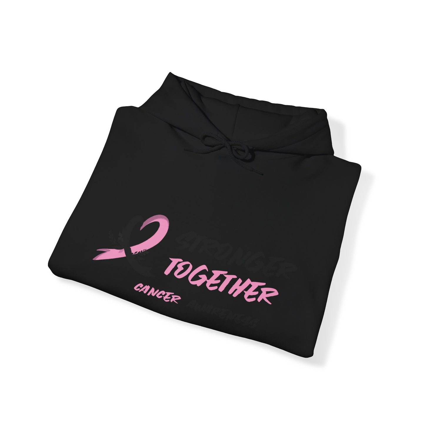 Stronger Together Cancer Awareness Unisex Heavy Blend™ Hooded Sweatshirt - KW Shirts for a Cause