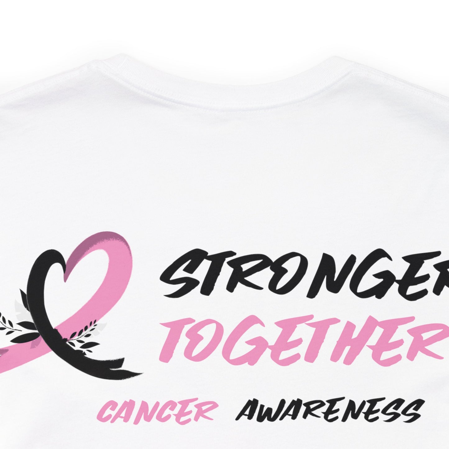 Stronger Together Cancer Awareness Unisex Jersey Short Sleeve Tee - KW Shirts for a Cause