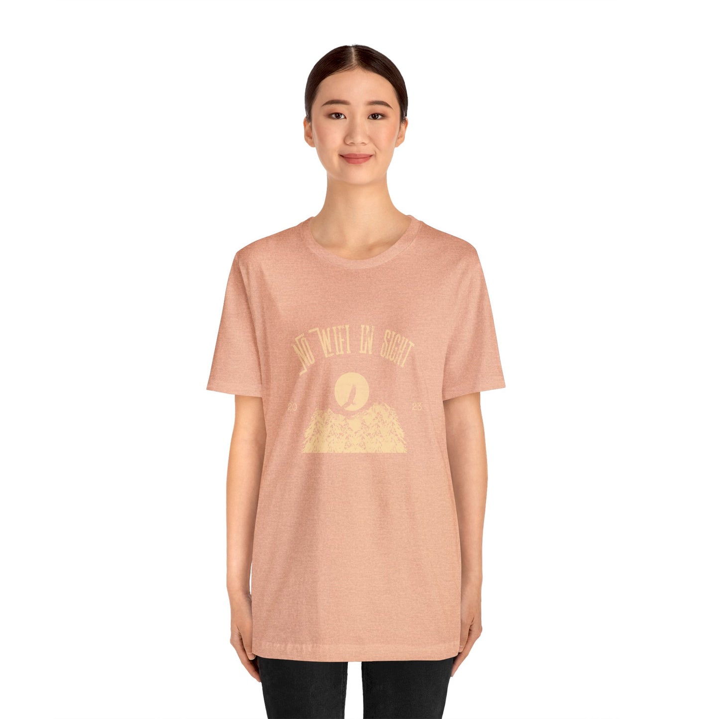 No Wifi In Sight Unisex Jersey Short Sleeve Tee - Gamers Den
