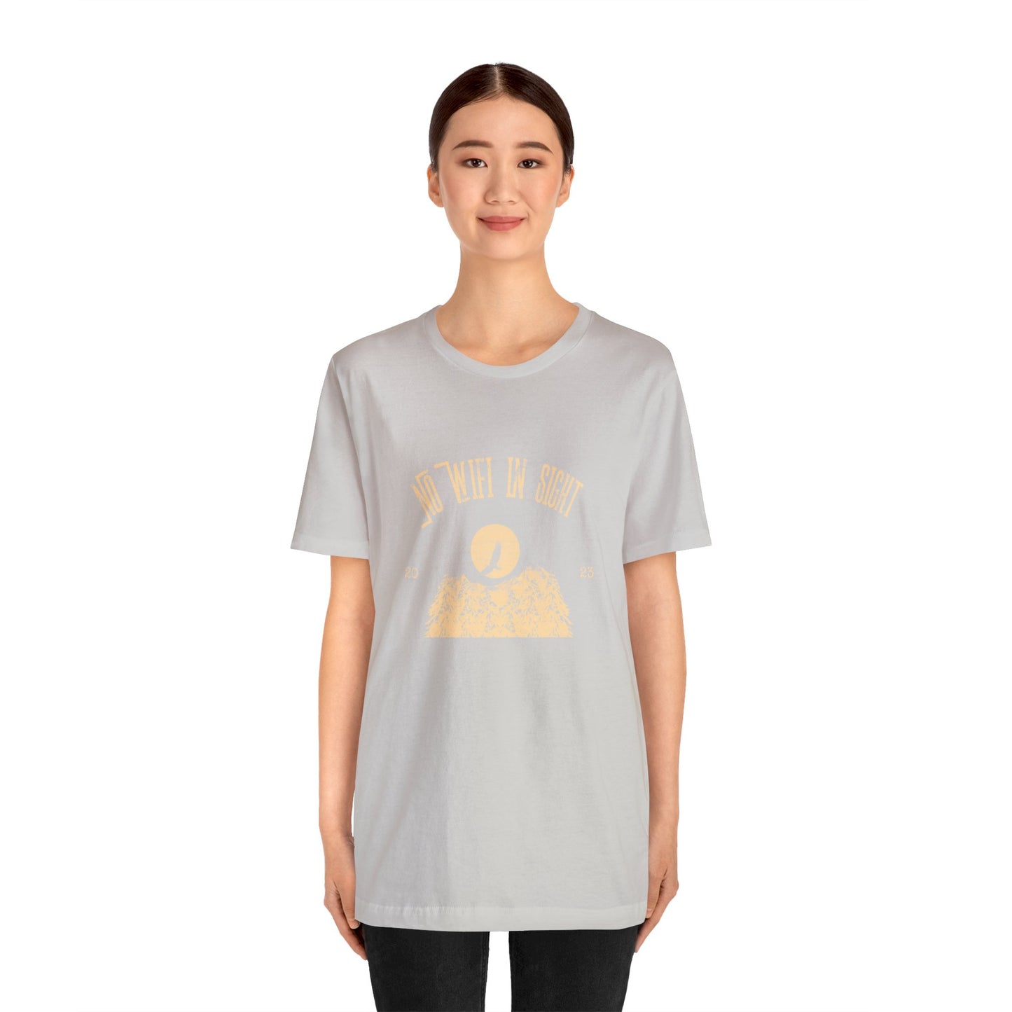 No Wifi In Sight Unisex Jersey Short Sleeve Tee - Gamers Den