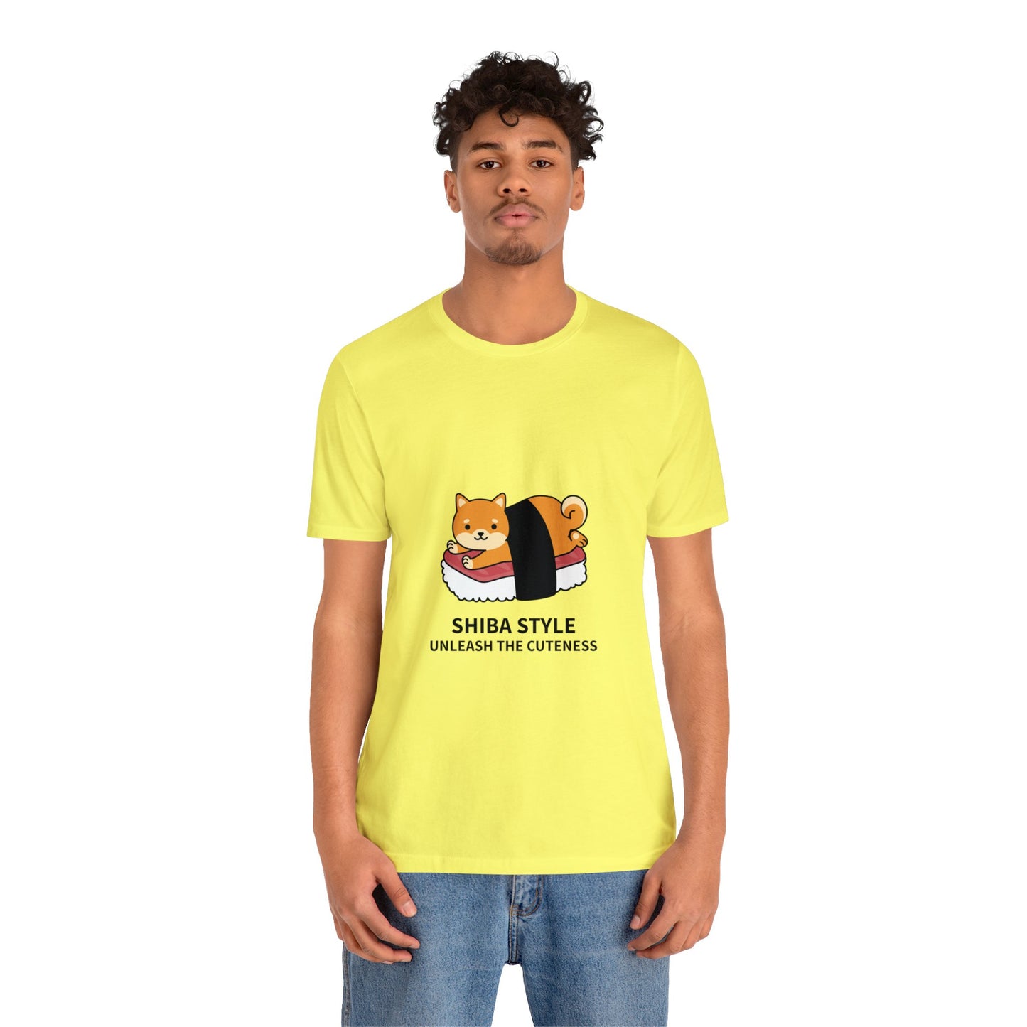 Shiba Style, Unleash the Cuteness Unisex Jersey Short Sleeve Tee - Pet Lovers