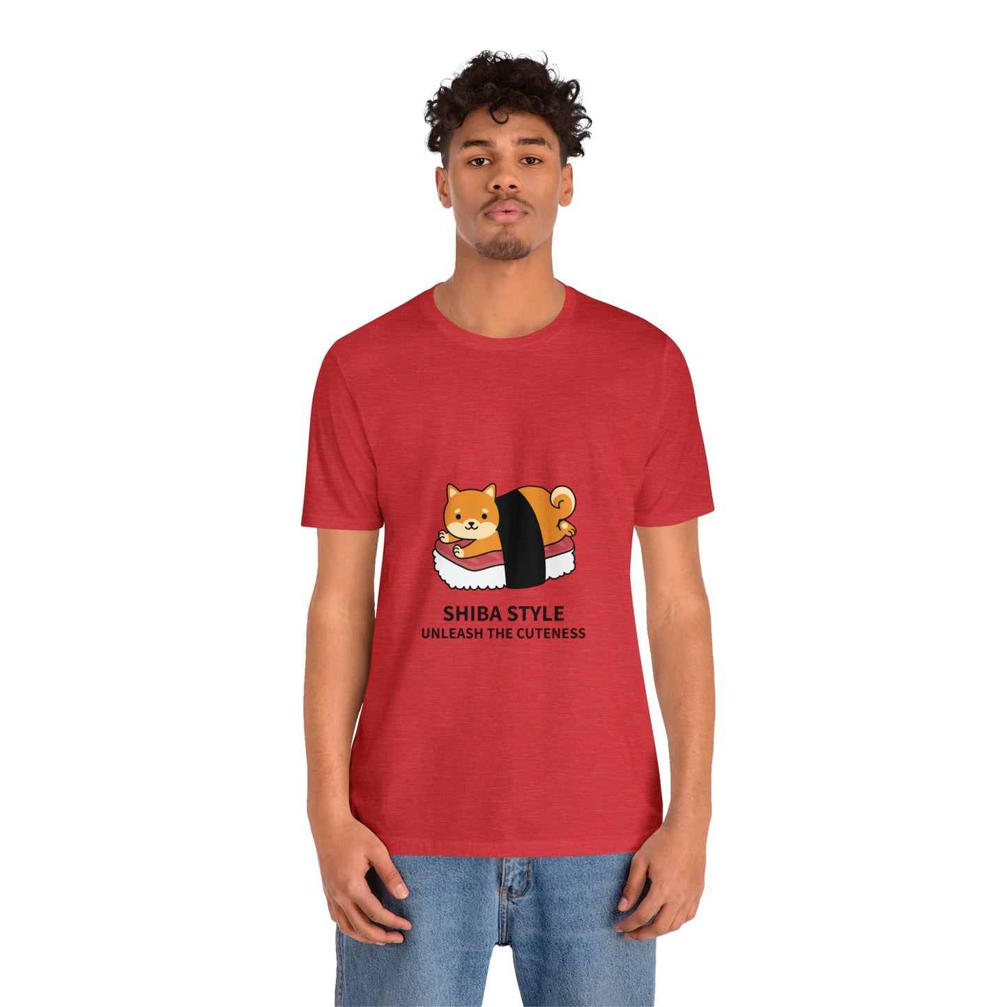 Shiba Style, Unleash the Cuteness Unisex Jersey Short Sleeve Tee - Pet Lovers