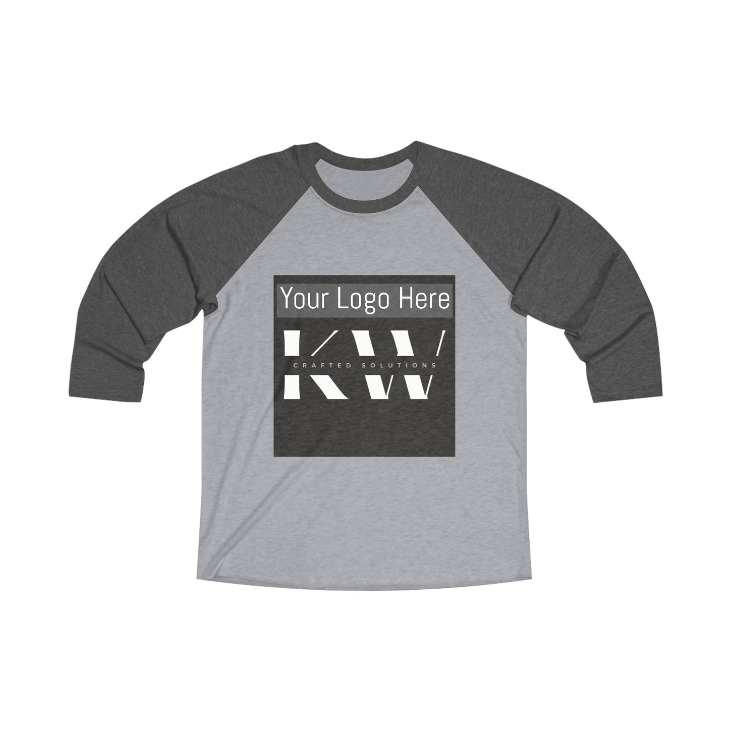 Unisex Tri-Blend 3\4 Raglan Tee
