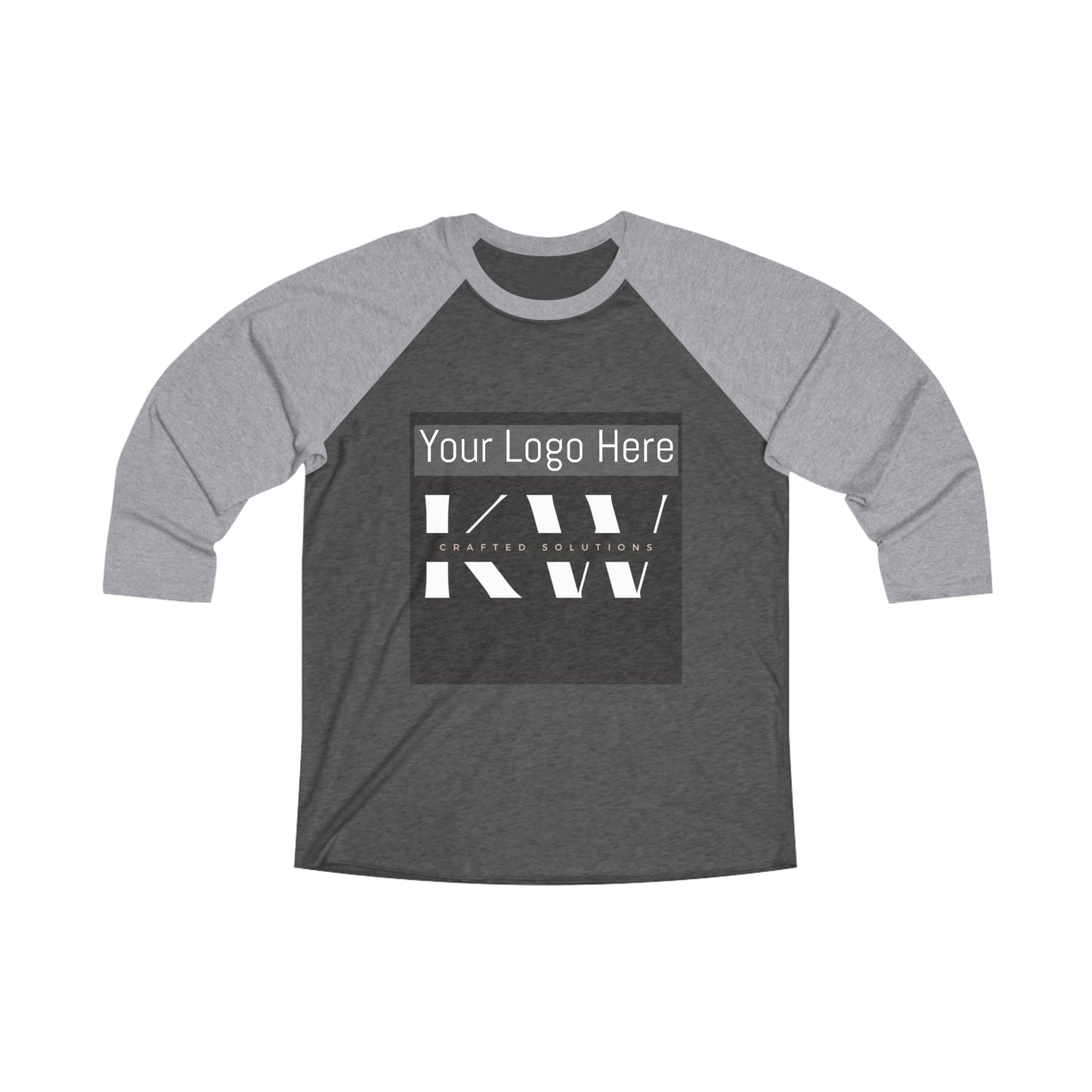 Unisex Tri-Blend 3\4 Raglan Tee