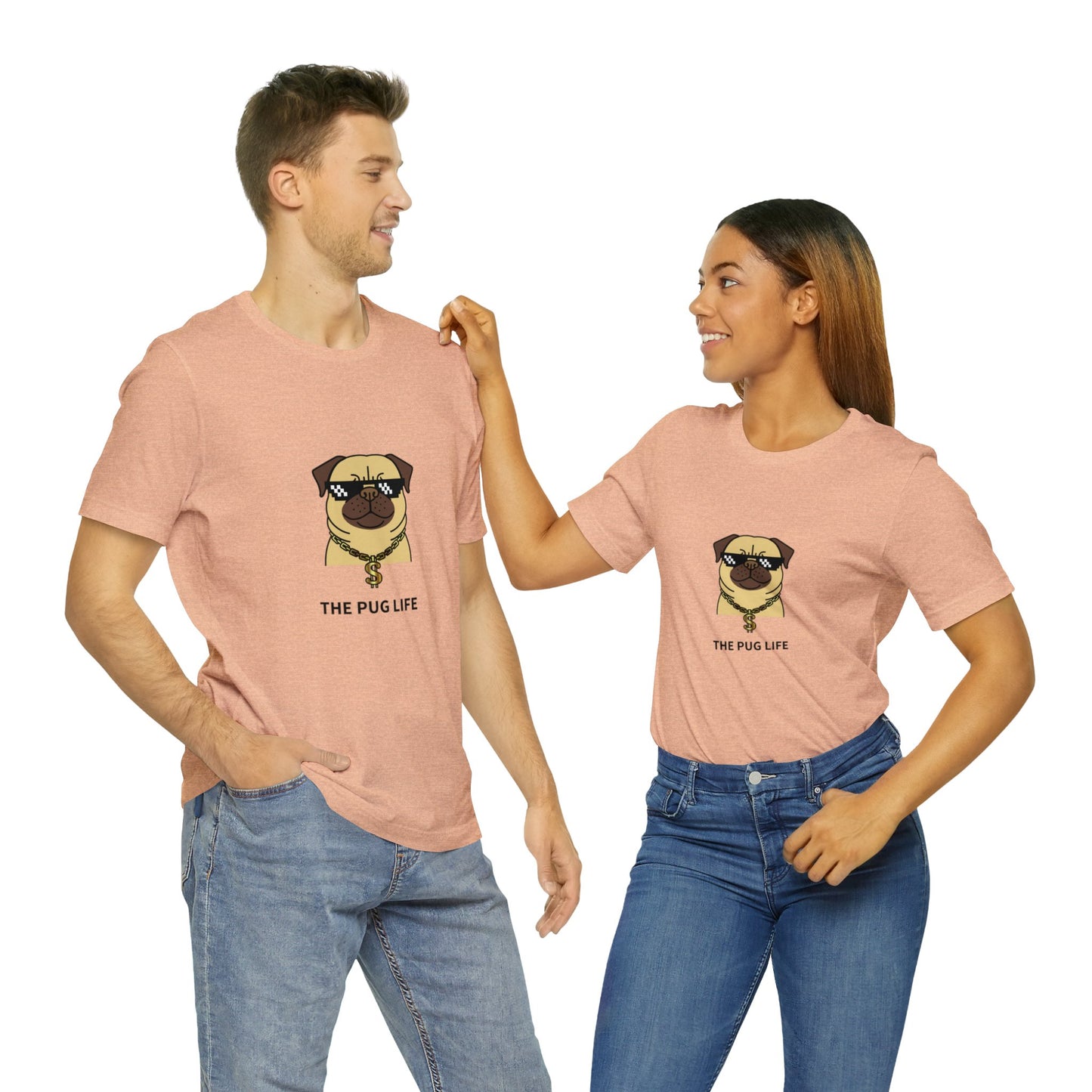 The Pug Life Unisex Jersey Short Sleeve Tee - Pet Lovers
