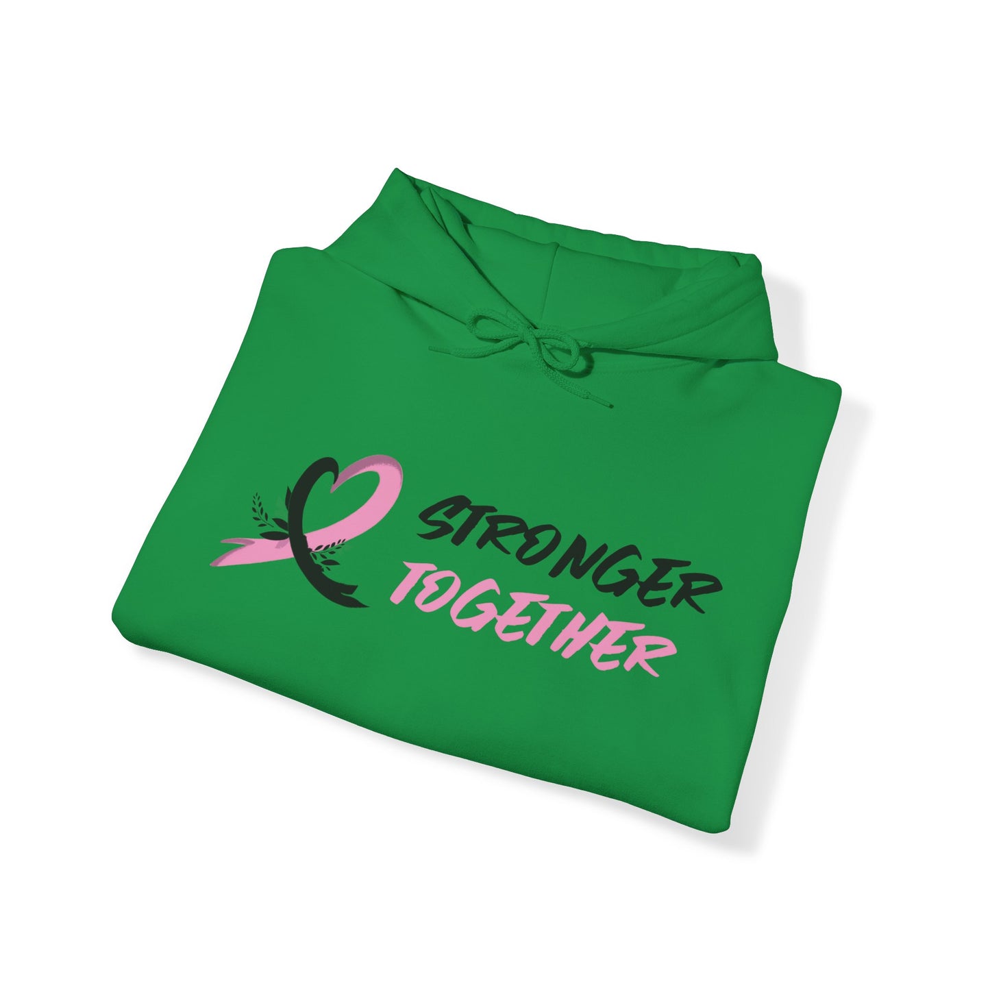 Stronger Together Cancer Awareness Unisex Heavy Blend™ Hooded Sweatshirt - KW Shirts for a Cause