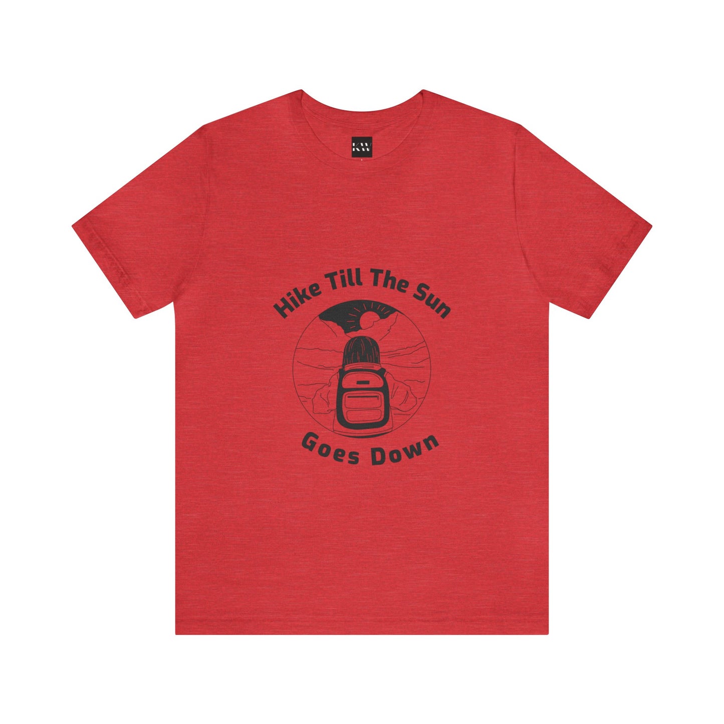Hike Till The Sun Goes Down Unisex Jersey Short Sleeve Tee - Gamers Den