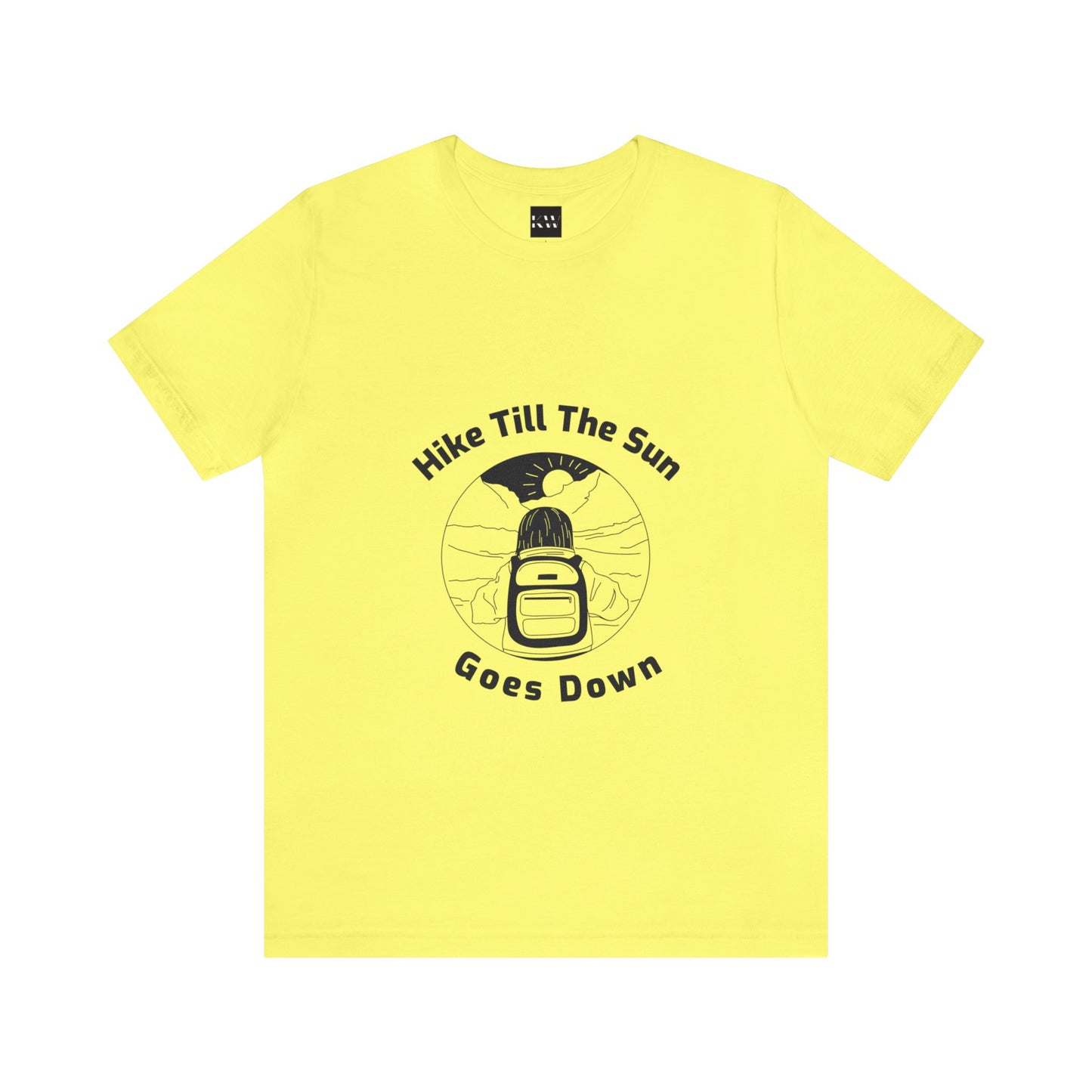 Hike Till The Sun Goes Down Unisex Jersey Short Sleeve Tee - Gamers Den