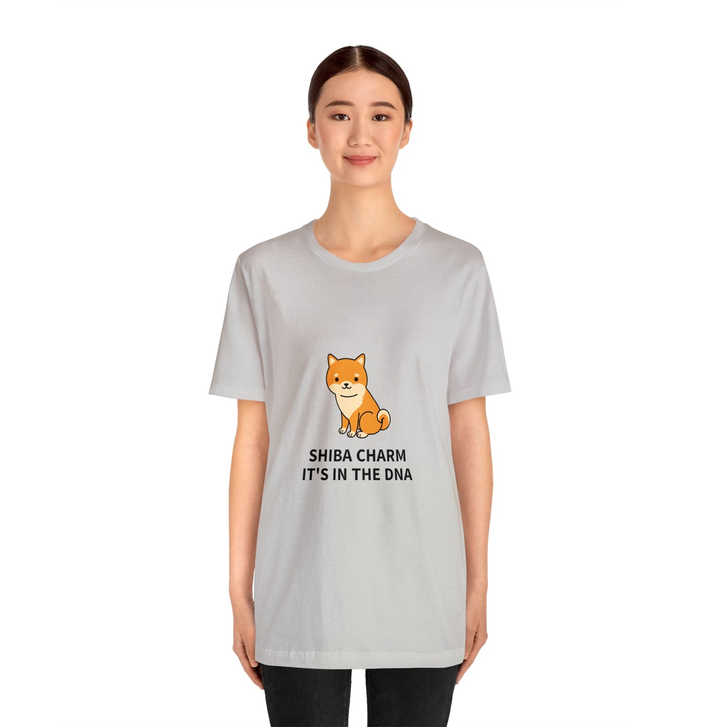 Shiba Charm It's in the DNA Unisex Jersey Short Sleeve Tee - Pet Lovers