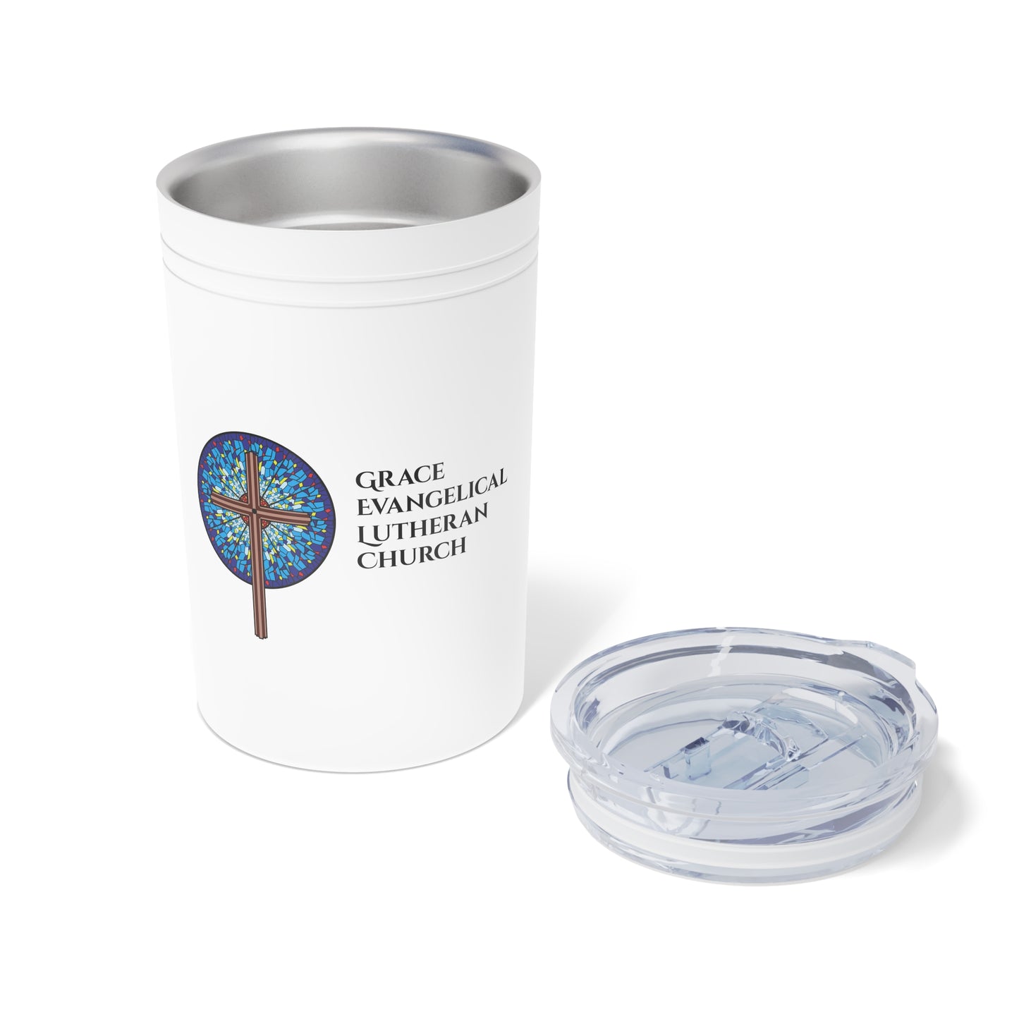 Grace Evangelical Lutheran Church Vacuum Insulated Tumbler, 11oz