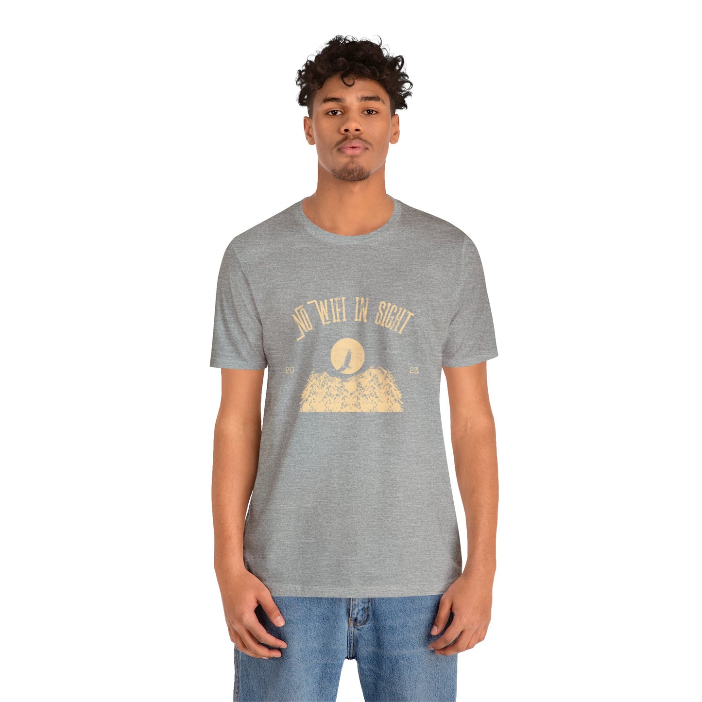 No Wifi In Sight Unisex Jersey Short Sleeve Tee - Gamers Den