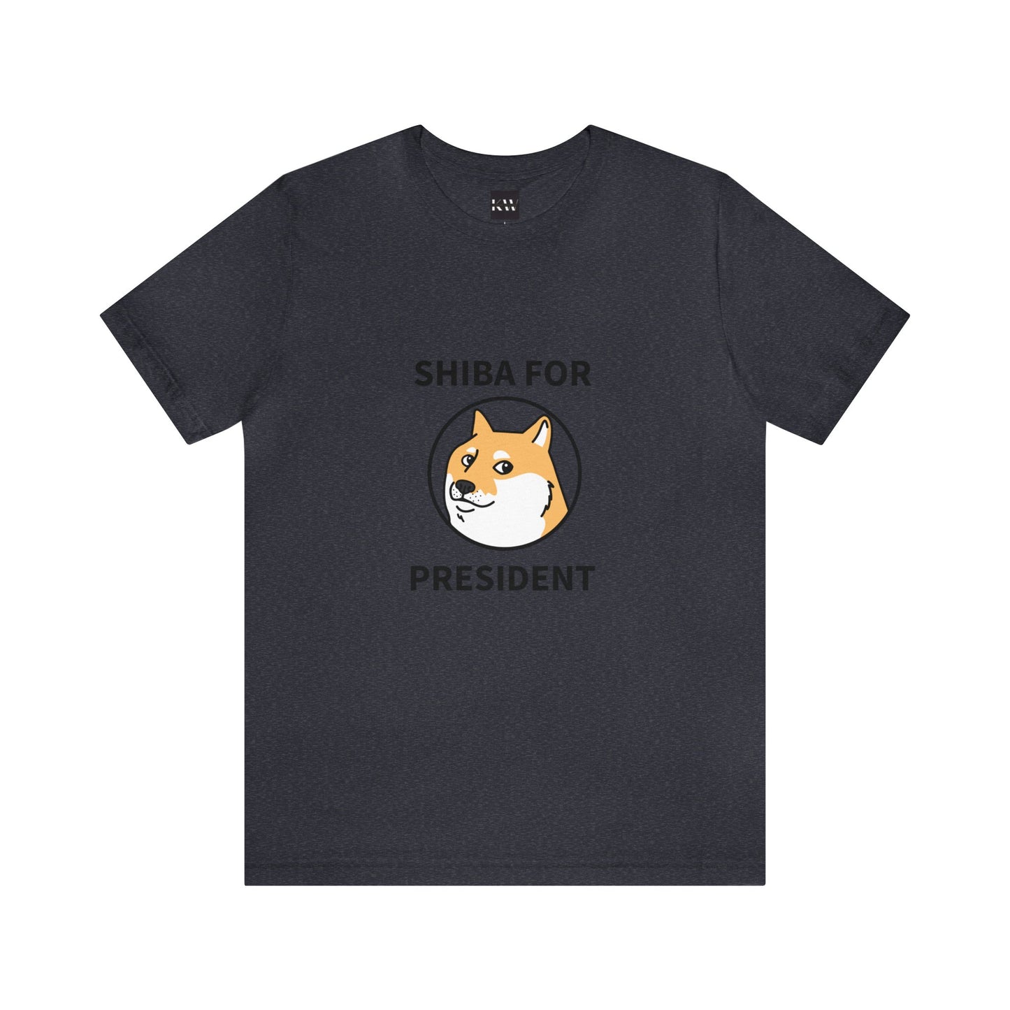 Shiba For President Unisex Jersey Short Sleeve Tee - Pet Lovers