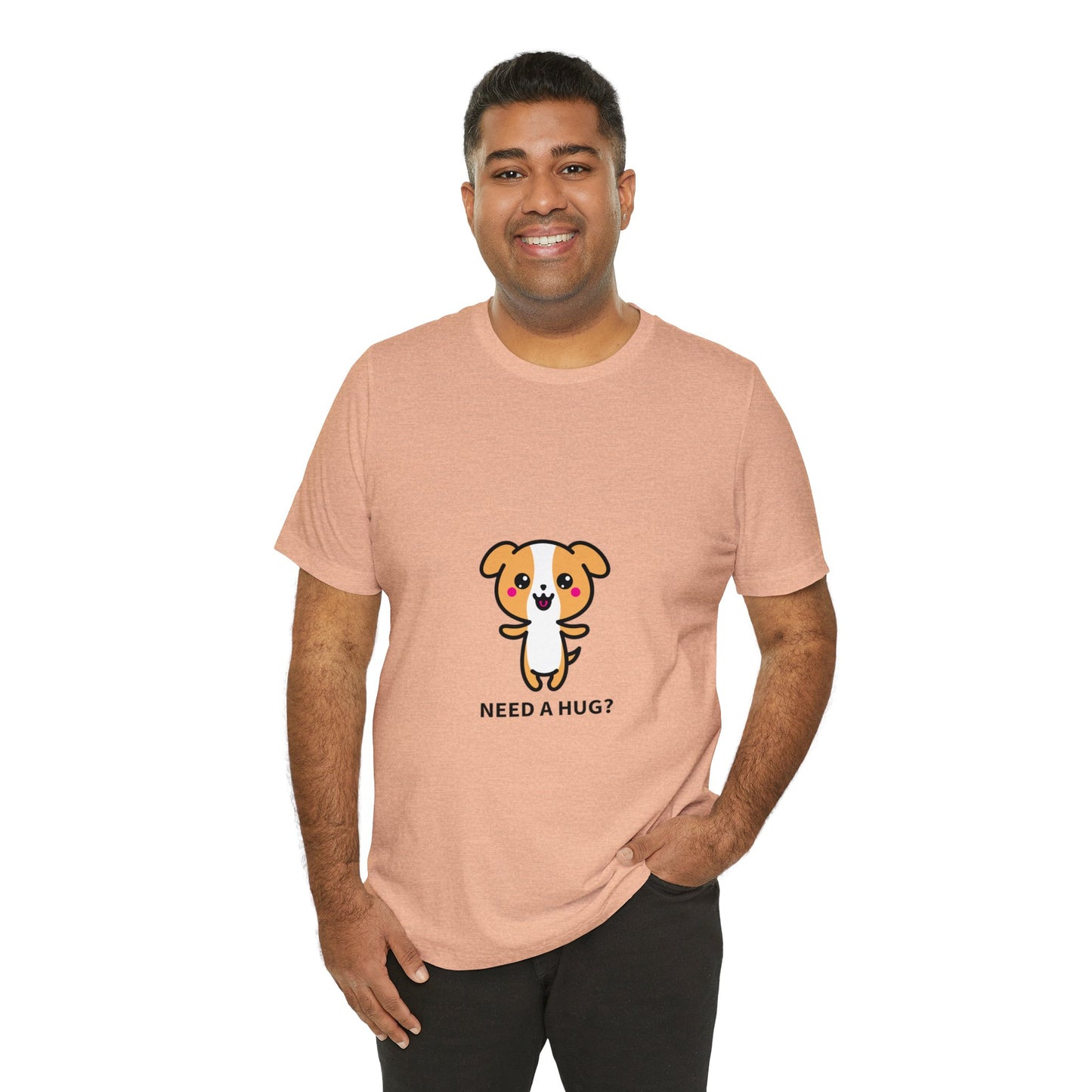 Need a Hug? Unisex Jersey Short Sleeve Tee - Pet Lovers