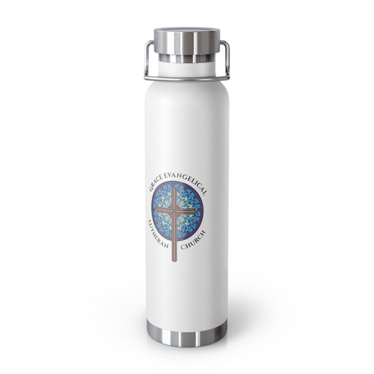 Grace Evangelical Lutheran Church Copper Vacuum Insulated Bottle, 22oz