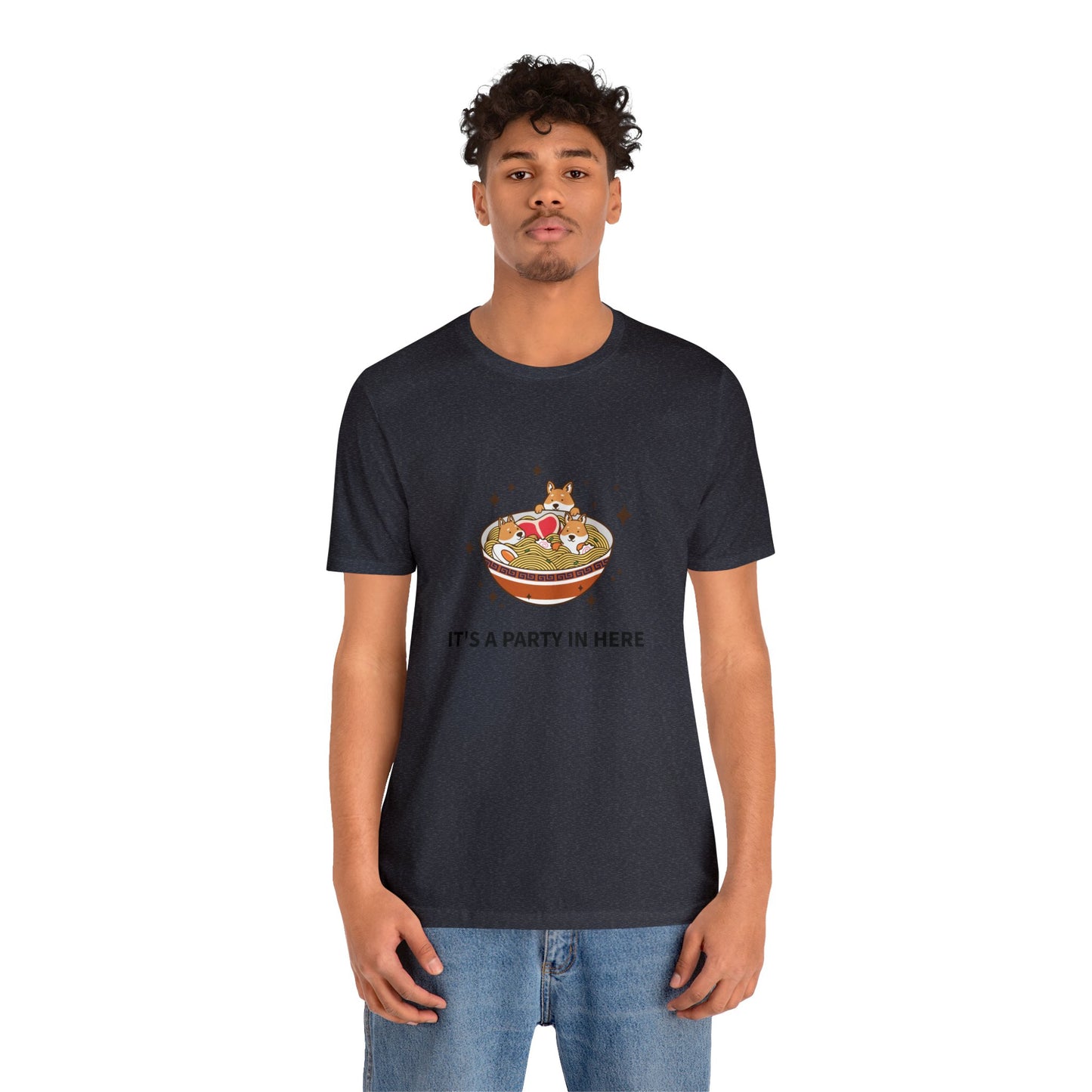It's a Party in Here Unisex Jersey Short Sleeve Tee - Pet Lovers