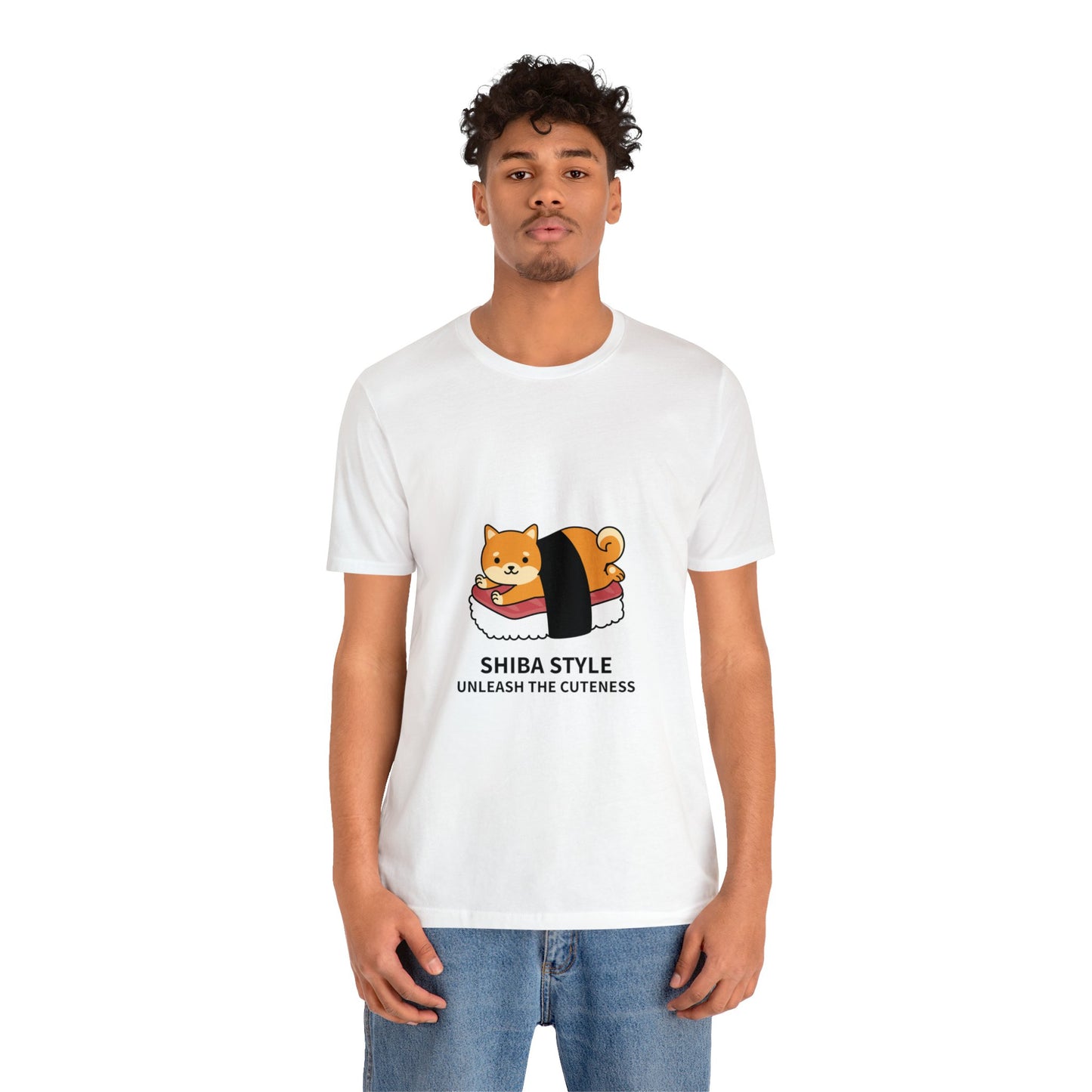 Shiba Style, Unleash the Cuteness Unisex Jersey Short Sleeve Tee - Pet Lovers