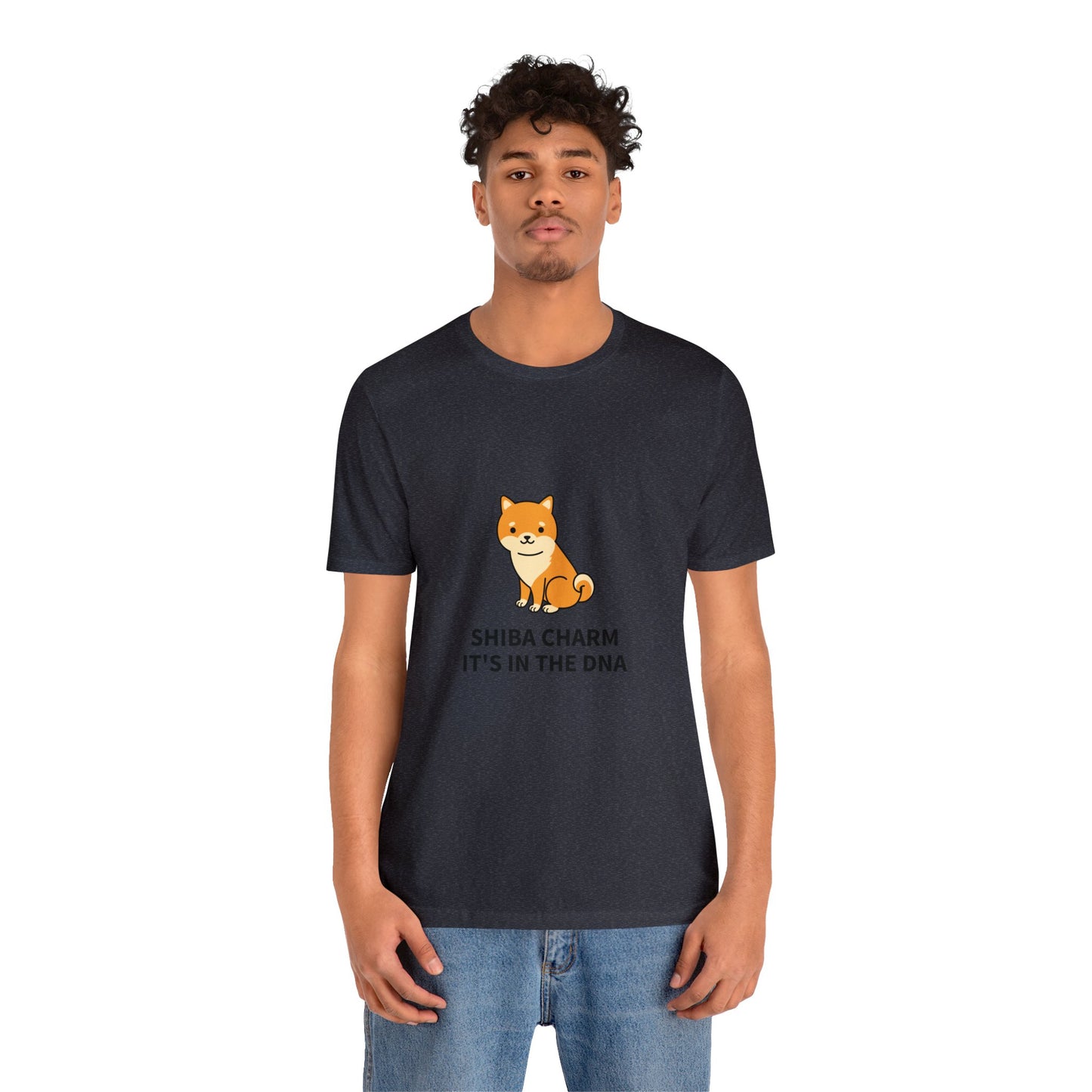 Shiba Charm It's in the DNA Unisex Jersey Short Sleeve Tee - Pet Lovers