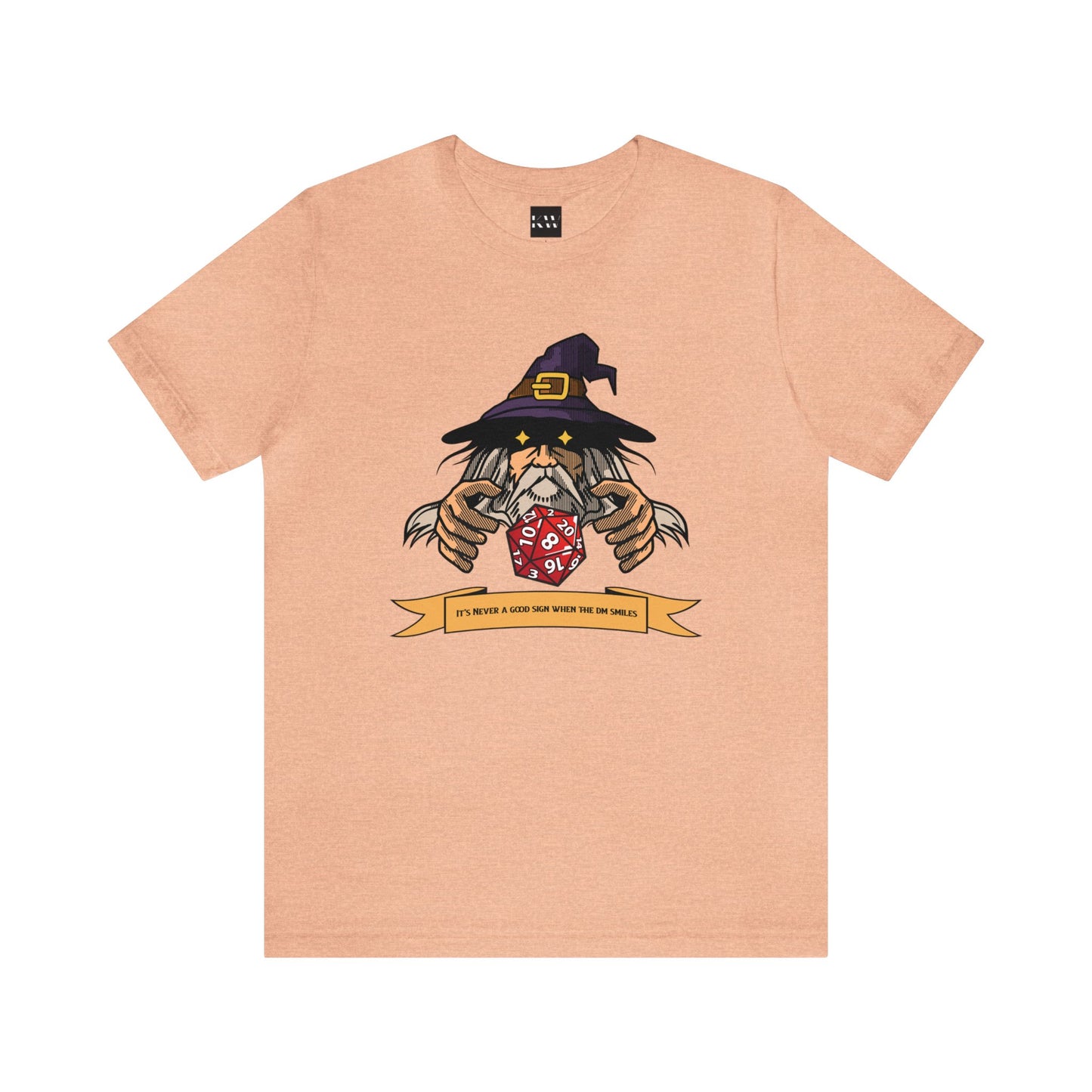 It's Never a Good Sign When the DM Smiles Unisex Jersey Short Sleeve Tee - Gamers Den