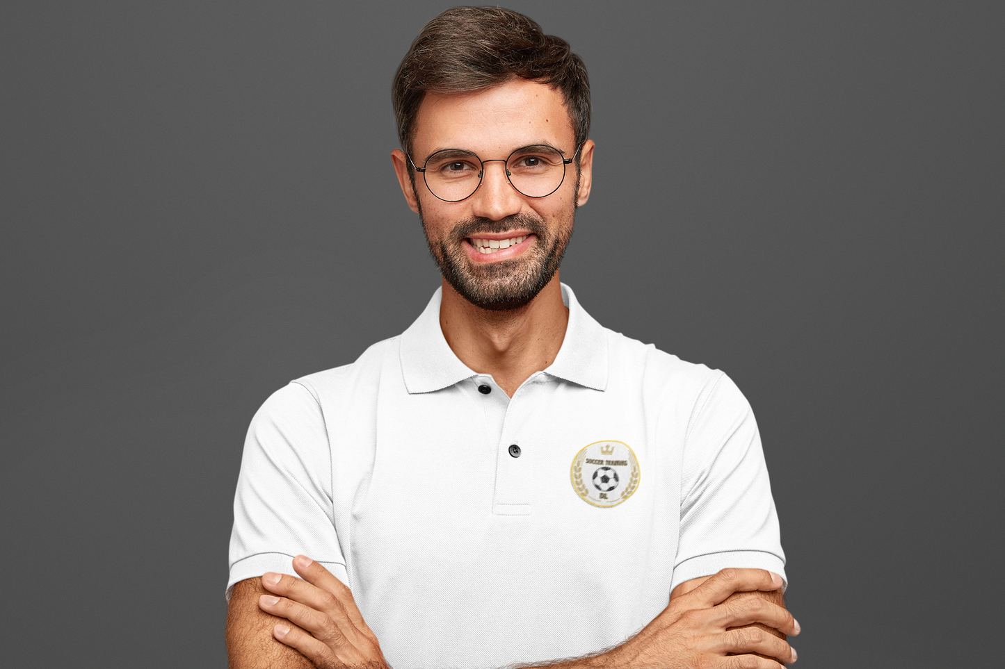 DL Soccer Training Athletic Polo