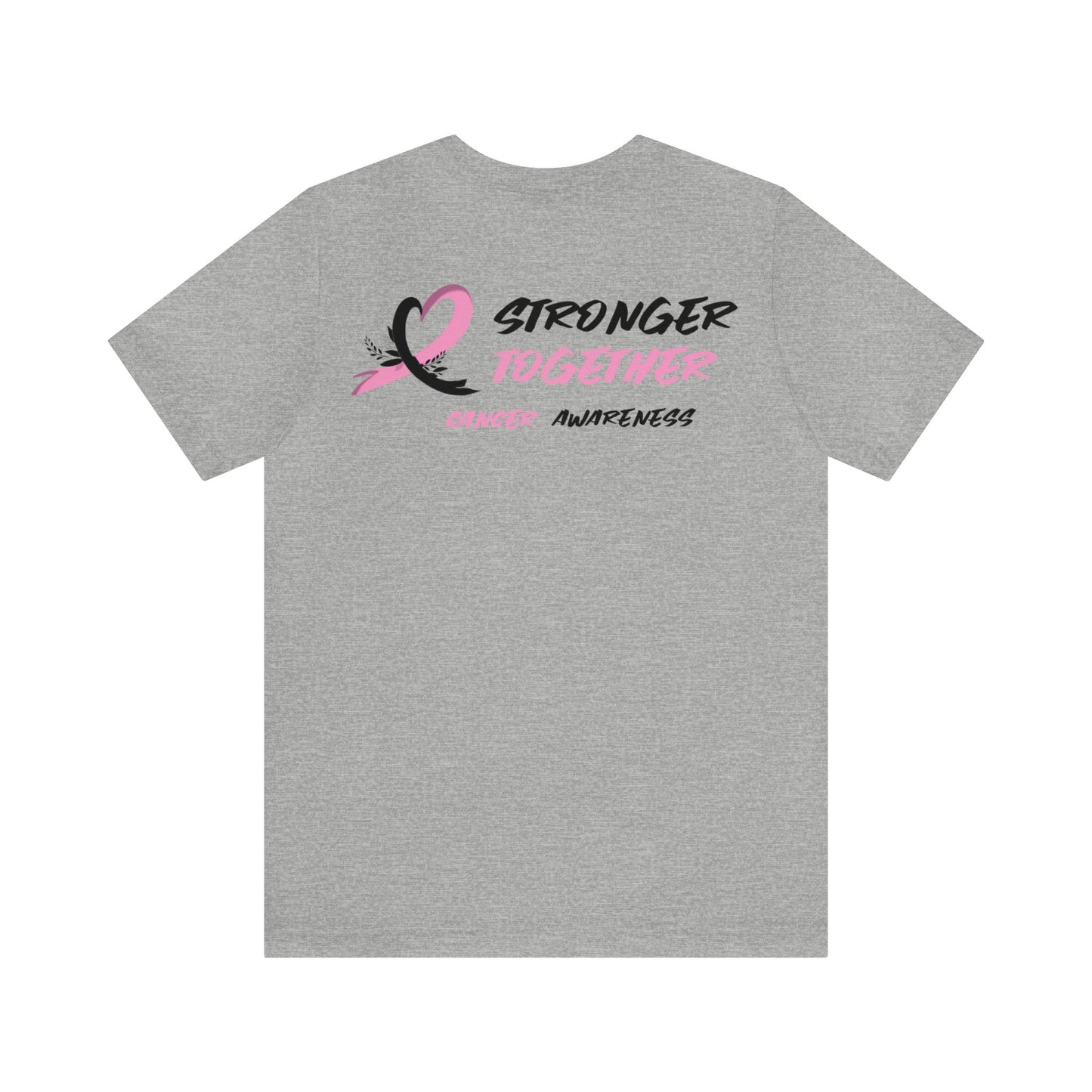 Stronger Together Cancer Awareness Unisex Jersey Short Sleeve Tee - KW Shirts for a Cause