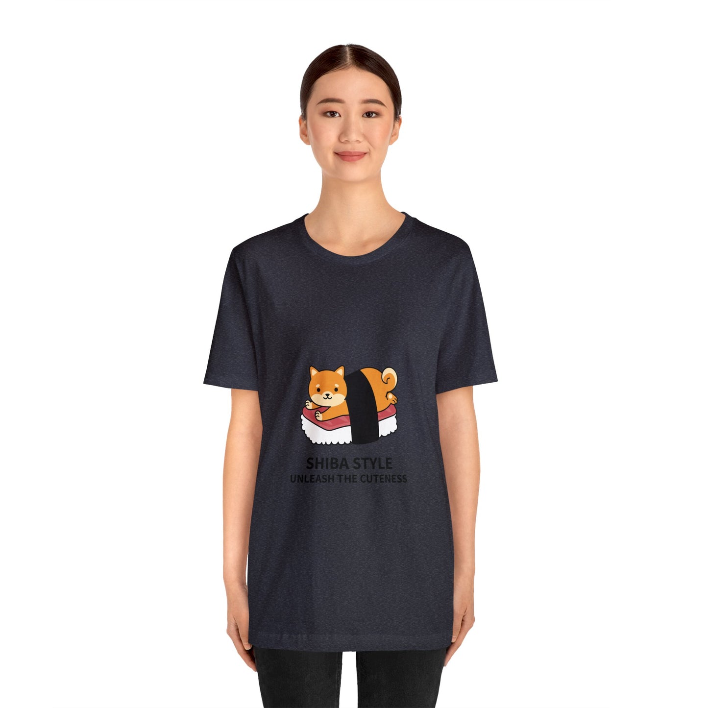 Shiba Style, Unleash the Cuteness Unisex Jersey Short Sleeve Tee - Pet Lovers