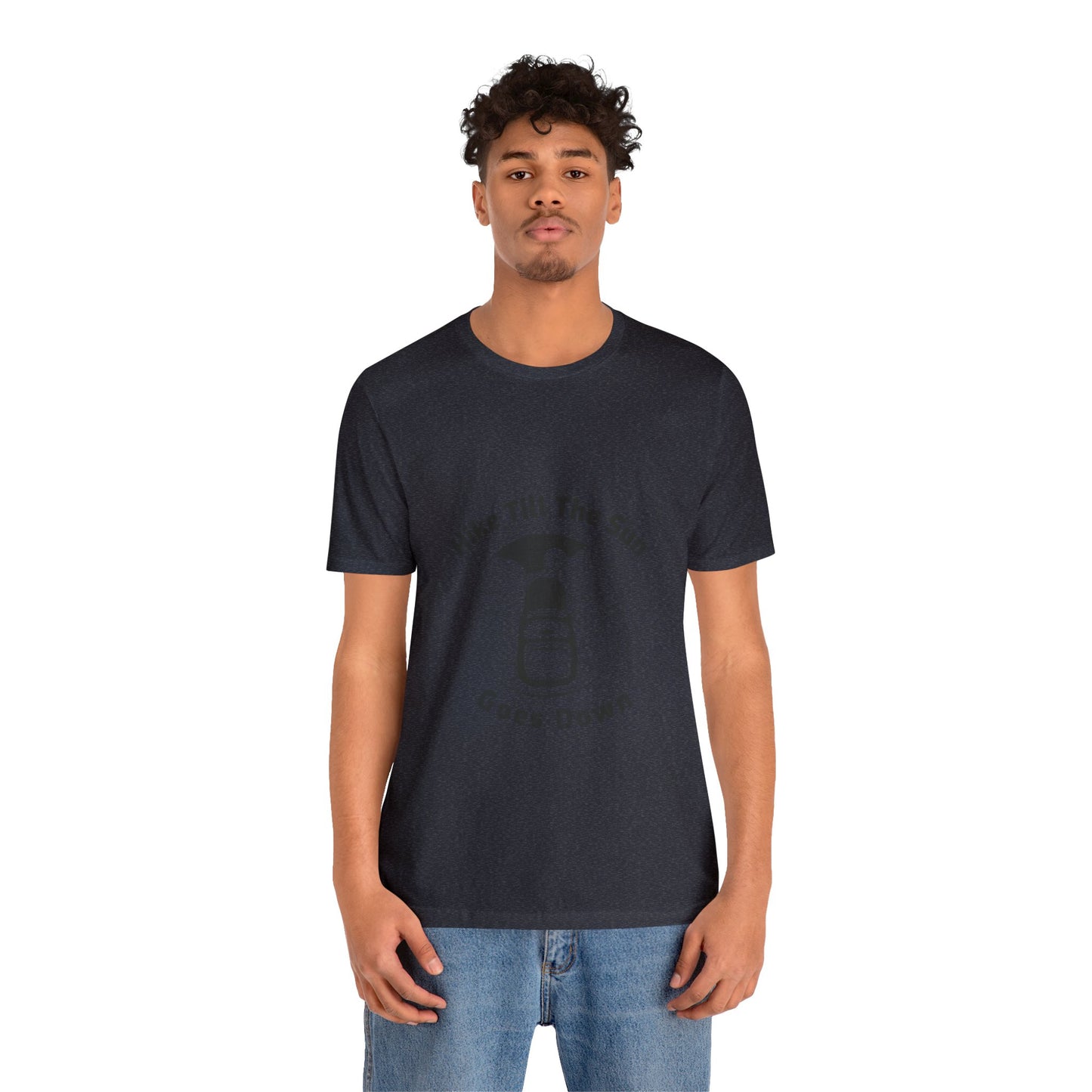 Hike Till The Sun Goes Down Unisex Jersey Short Sleeve Tee - Gamers Den