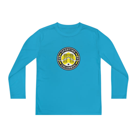 Sporting Columbus Youth Long Sleeve Competitor Tee