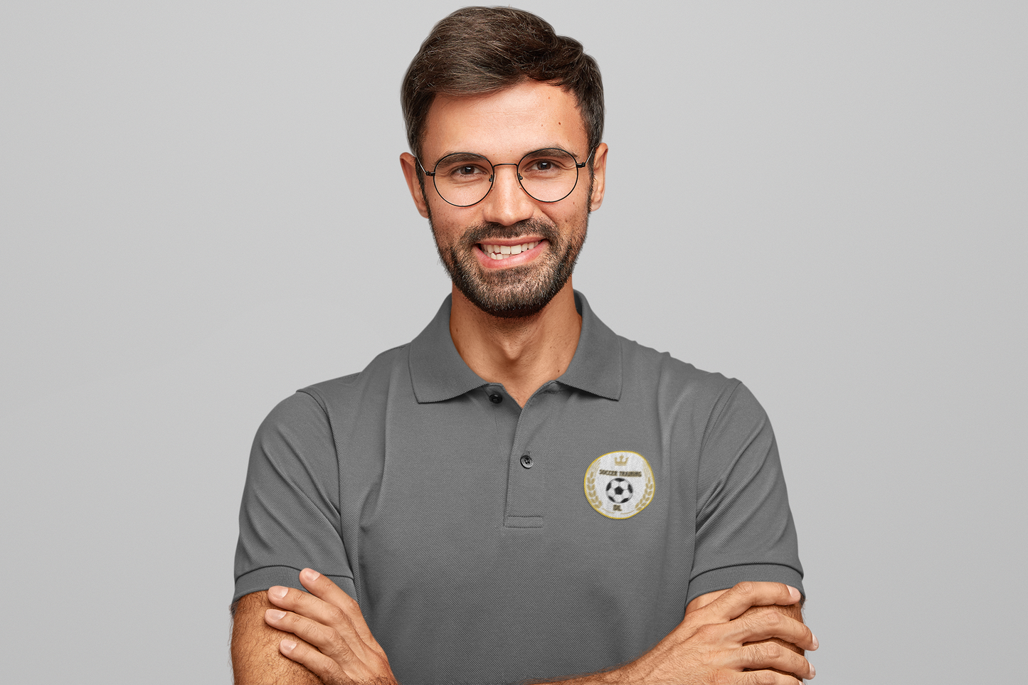 DL Soccer Training Athletic Polo