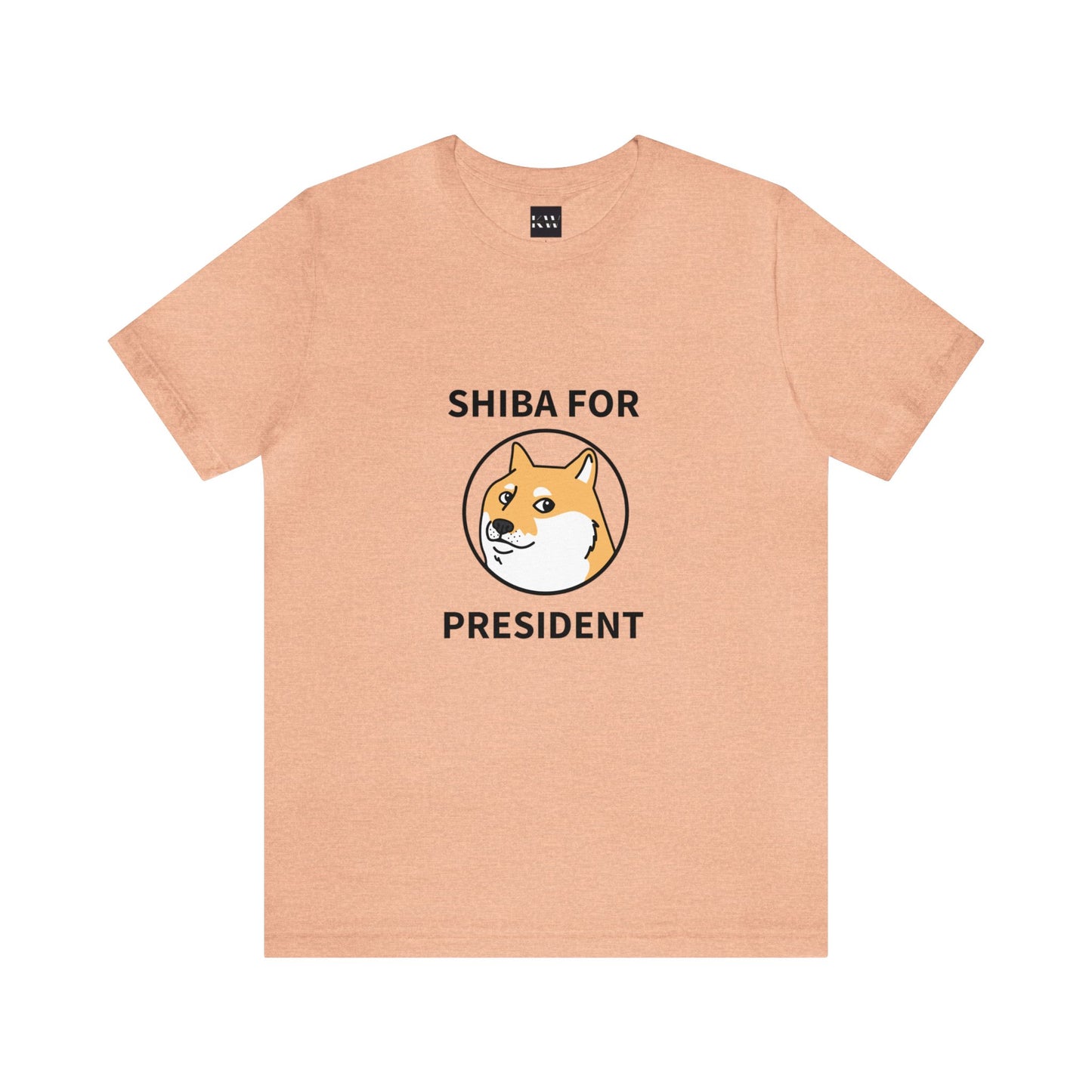 Shiba For President Unisex Jersey Short Sleeve Tee - Pet Lovers