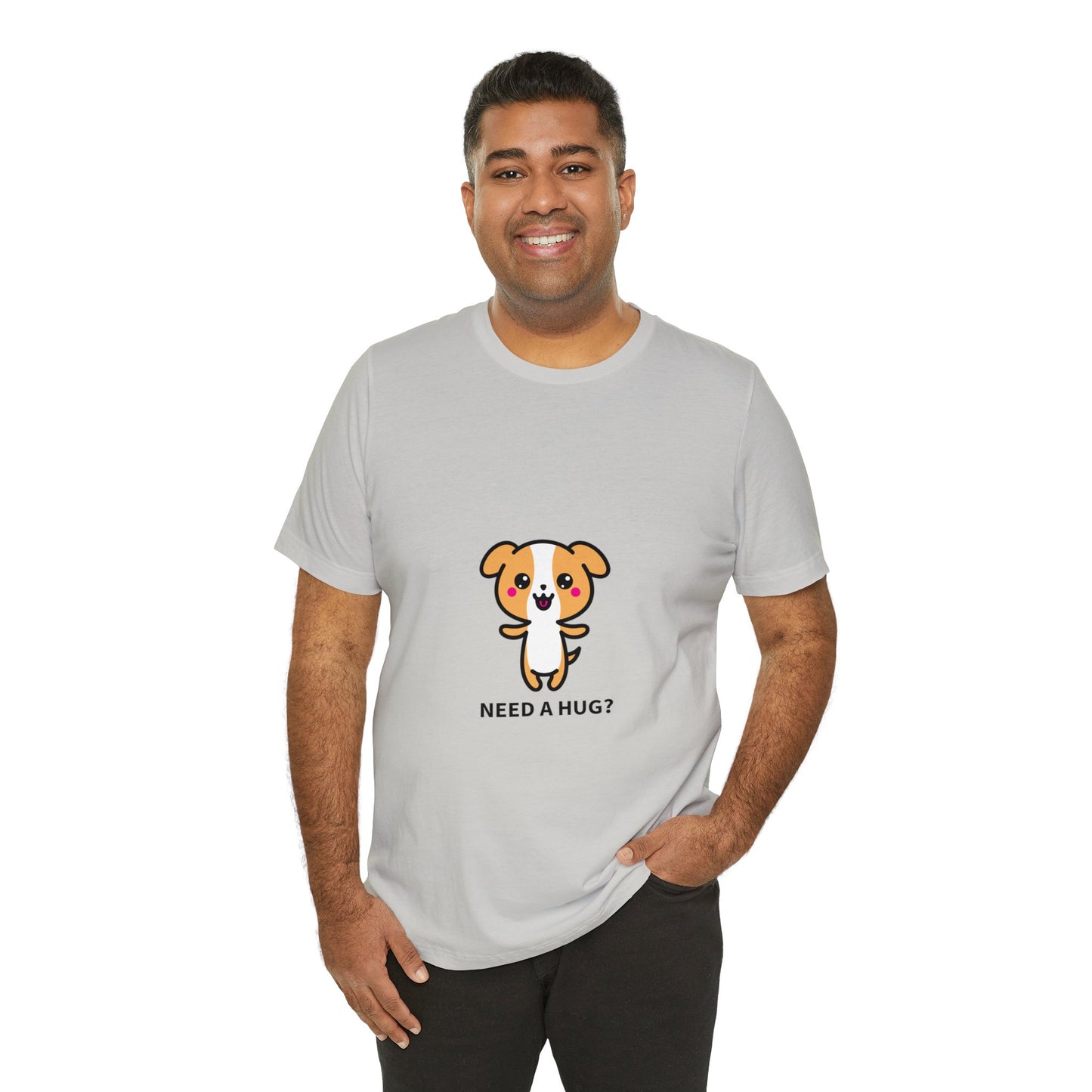 Need a Hug? Unisex Jersey Short Sleeve Tee - Pet Lovers