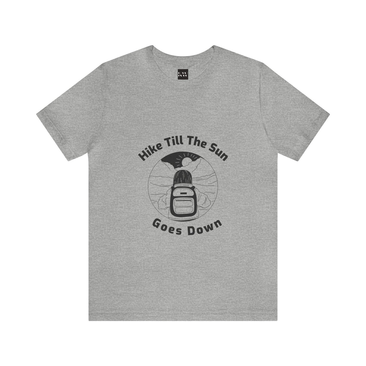 Hike Till The Sun Goes Down Unisex Jersey Short Sleeve Tee - Gamers Den