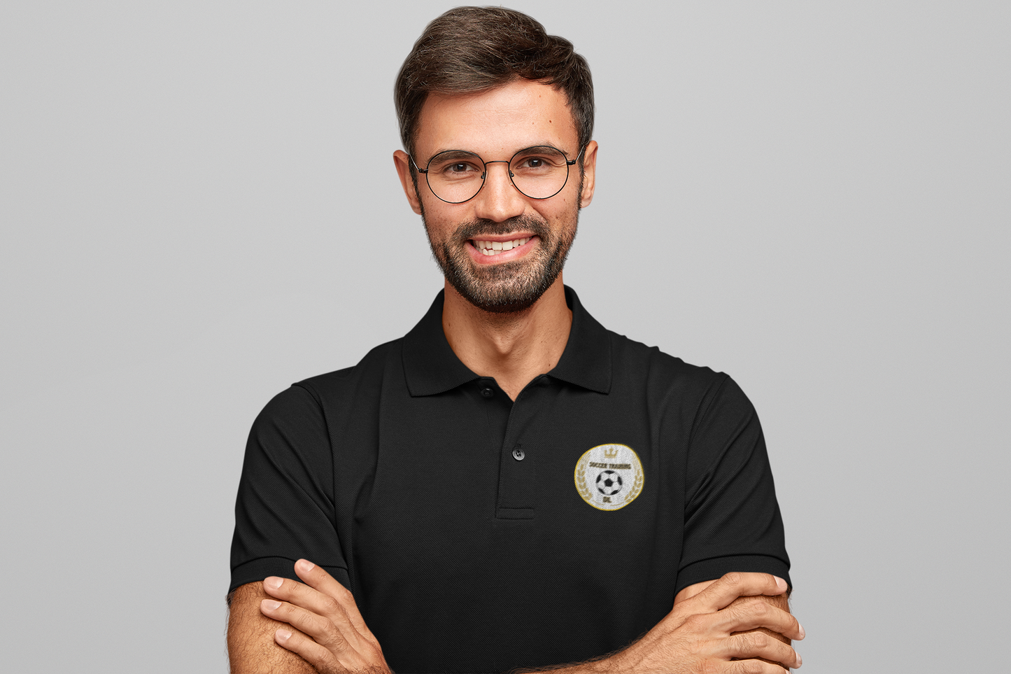 DL Soccer Training Athletic Polo