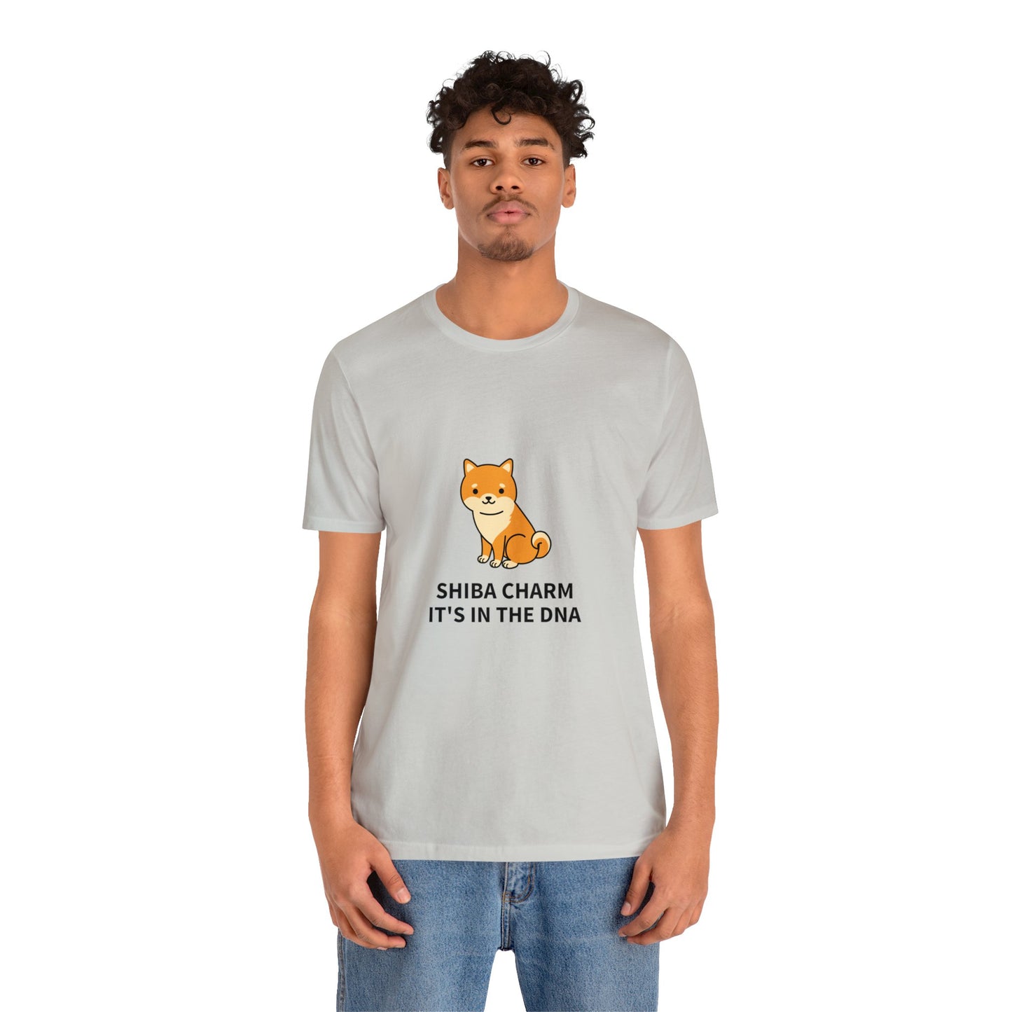 Shiba Charm It's in the DNA Unisex Jersey Short Sleeve Tee - Pet Lovers