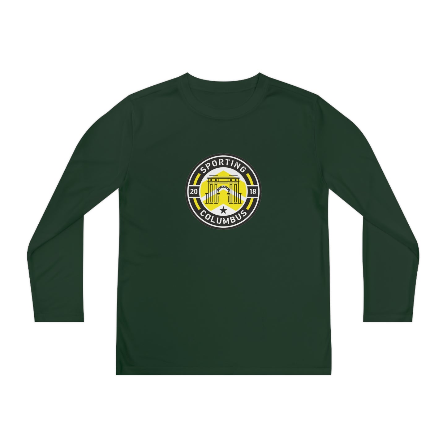 Sporting Columbus Youth Long Sleeve Competitor Tee