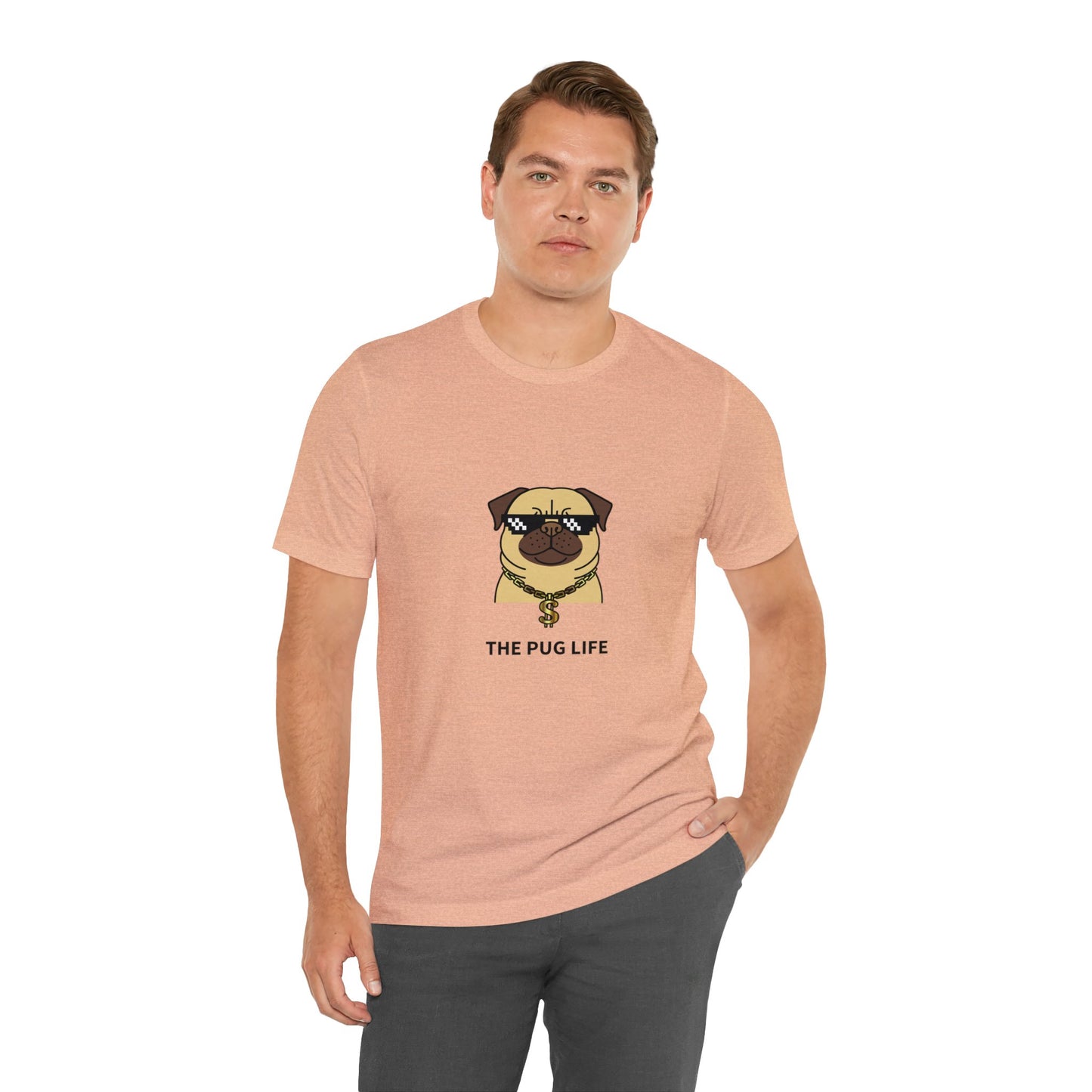 The Pug Life Unisex Jersey Short Sleeve Tee - Pet Lovers