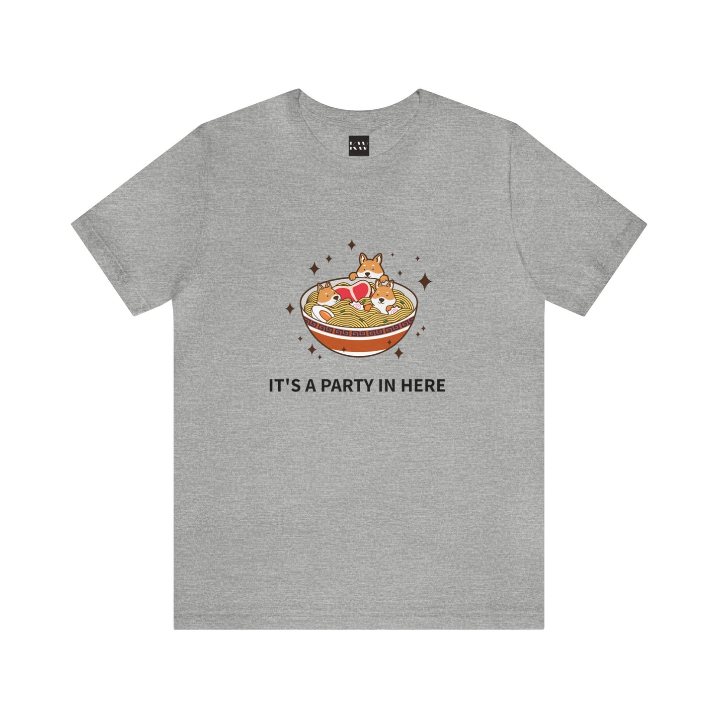It's a Party in Here Unisex Jersey Short Sleeve Tee - Pet Lovers