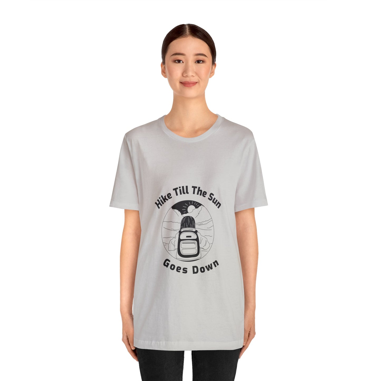 Hike Till The Sun Goes Down Unisex Jersey Short Sleeve Tee - Gamers Den