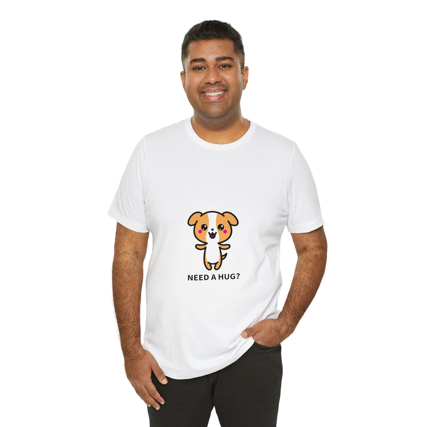 Need a Hug? Unisex Jersey Short Sleeve Tee - Pet Lovers